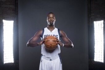 Sep 26, 2016; Dallas, TX, USA; Dallas Mavericks forward Harrison Barnes (40) poses for a photo during Media Day at the American Airlines Center. Mandatory Credit: Jerome Miron-USA TODAY Sports