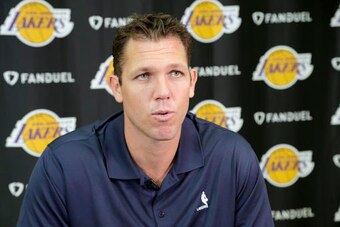 Lakers coach Luke Walton thinks it could take longer than a season to get the Lakers to where they want to be.