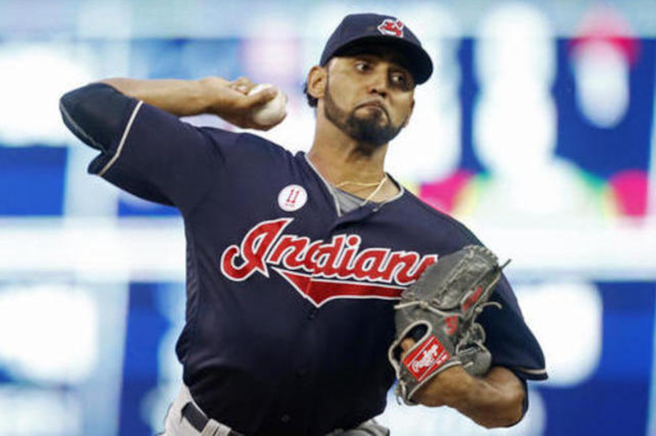 Danny Salazar is attempting to return in time for the playoffs.