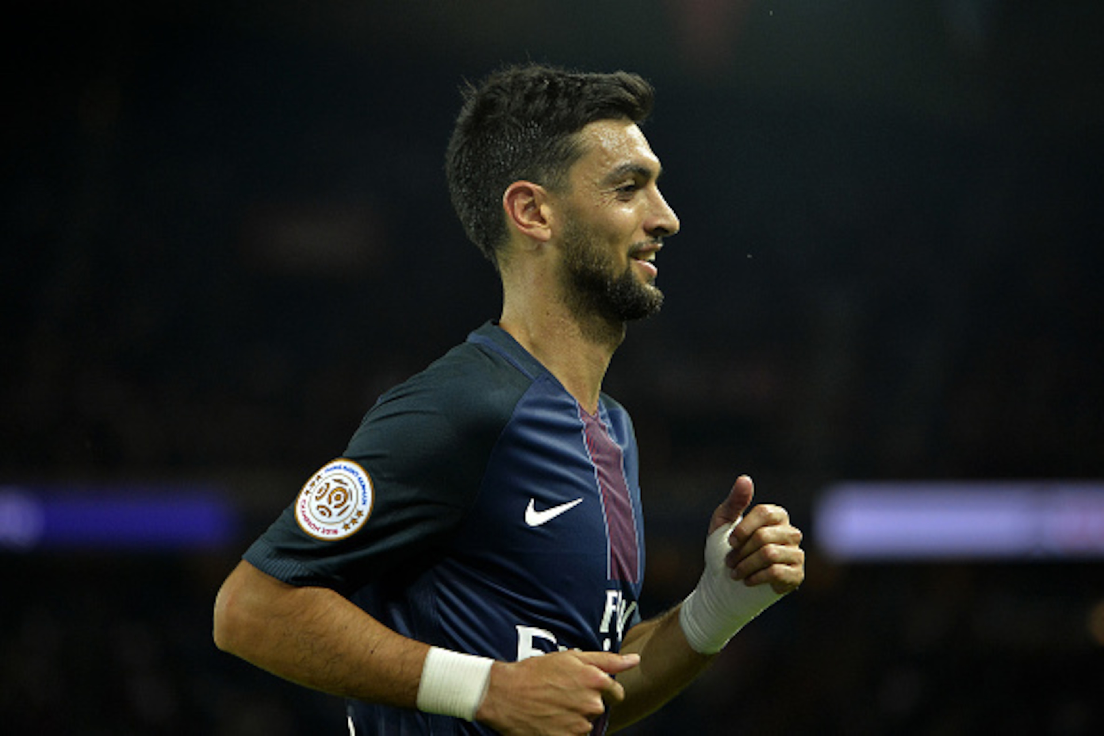 PARIS, FRANCE - SEPTEMBER 20: Javier Pastore of Paris Saint-Germain reacts during the Ligue 1 match between Paris Saint-Germain and Dijon FCO at Parc des Princes on September 20, 2016 in Paris, France. (Photo by Aurelien Meunier/Getty Images) PARIS, FRANCE - SEPTEMBER 20: Javier Pastore of Paris Saint-Germain reacts during the Ligue 1 match between Paris Saint-Germain and Dijon FCO at Parc des Princes on September 20, 2016 in Paris, France. (Photo by Aurelien Meunier/Getty Images)