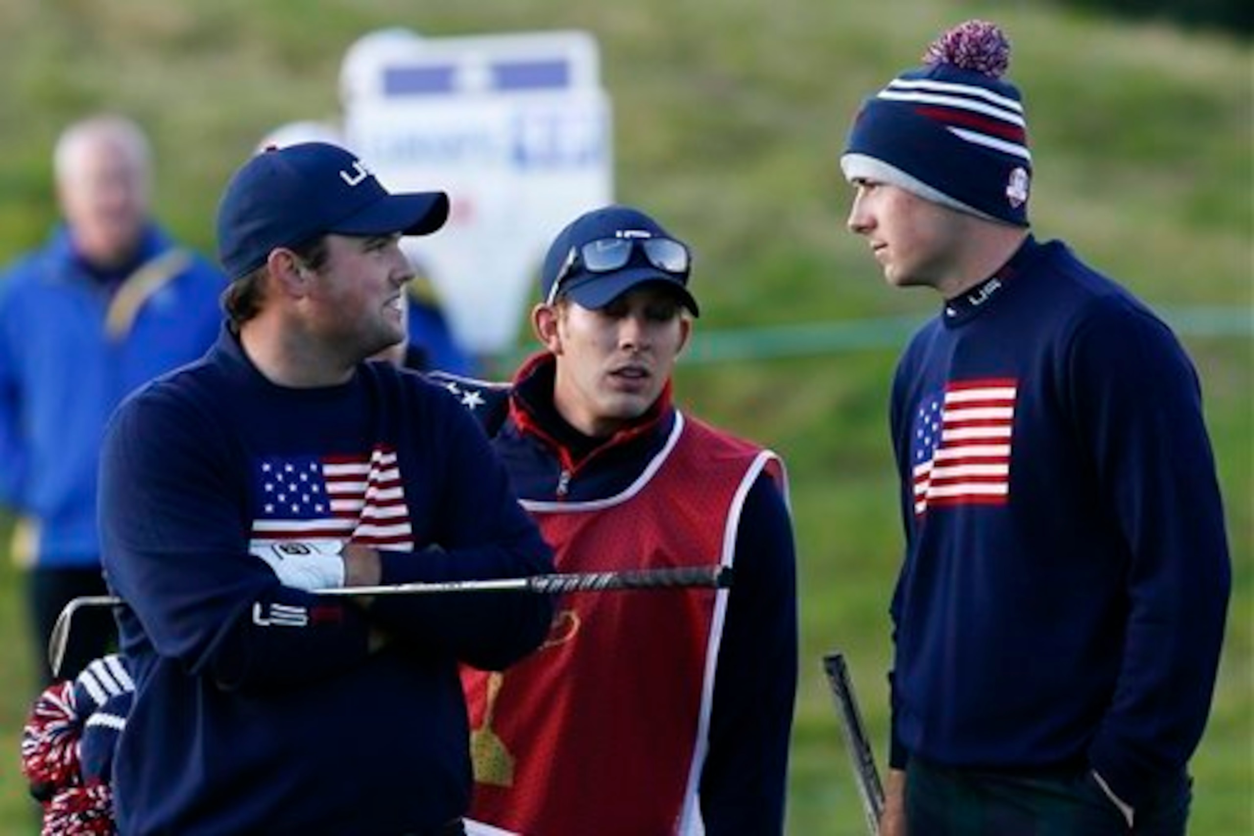 Reed and Spieth at 2014 Ryder Cup