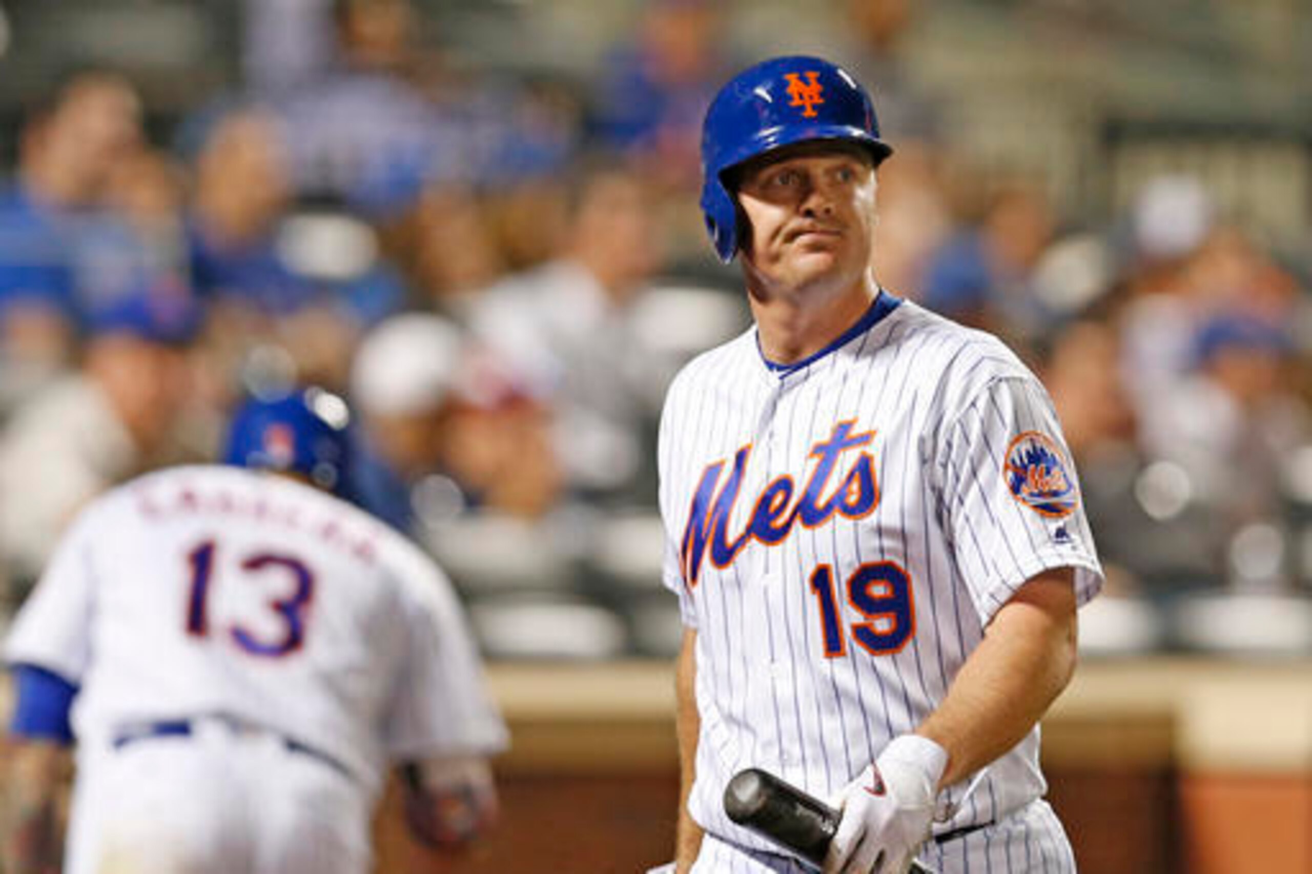Until this week, it was mostly frustration and boos for Bruce with the Mets.