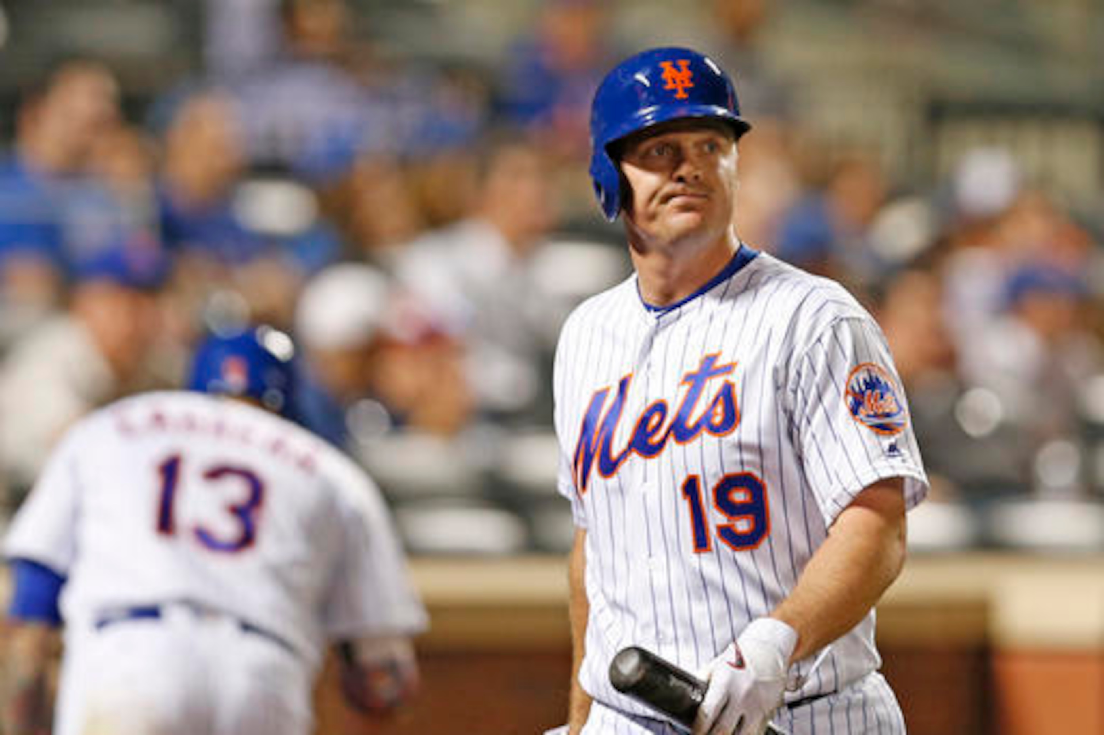 Until this week, it was mostly frustration and boos for Bruce with the Mets. Until this week, it was mostly frustration and boos for Bruce with the Mets.