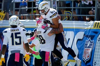 Hunter Henry looks like a great Antonio Gates replacement.