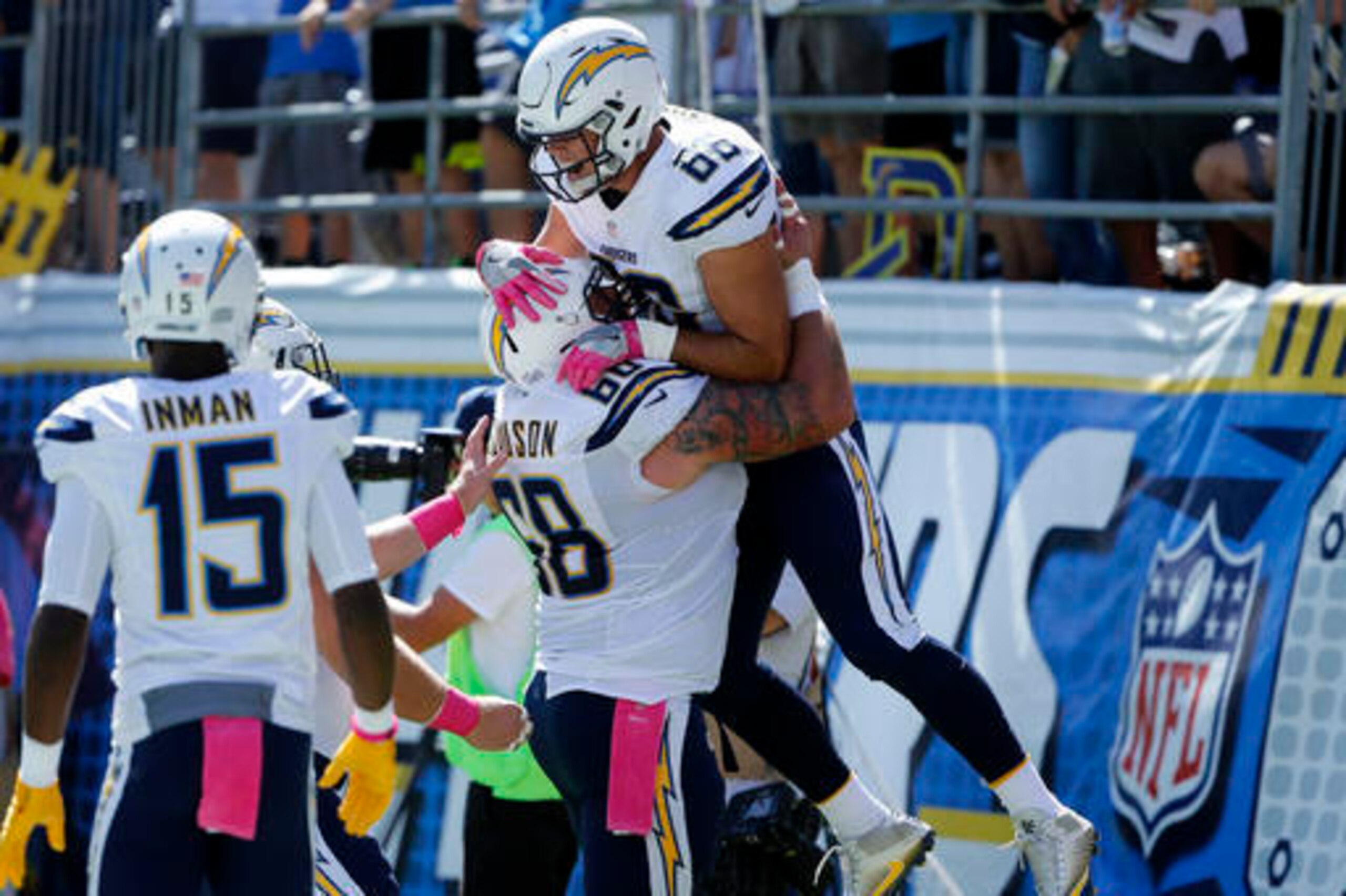 Hunter Henry looks like a great Antonio Gates replacement.