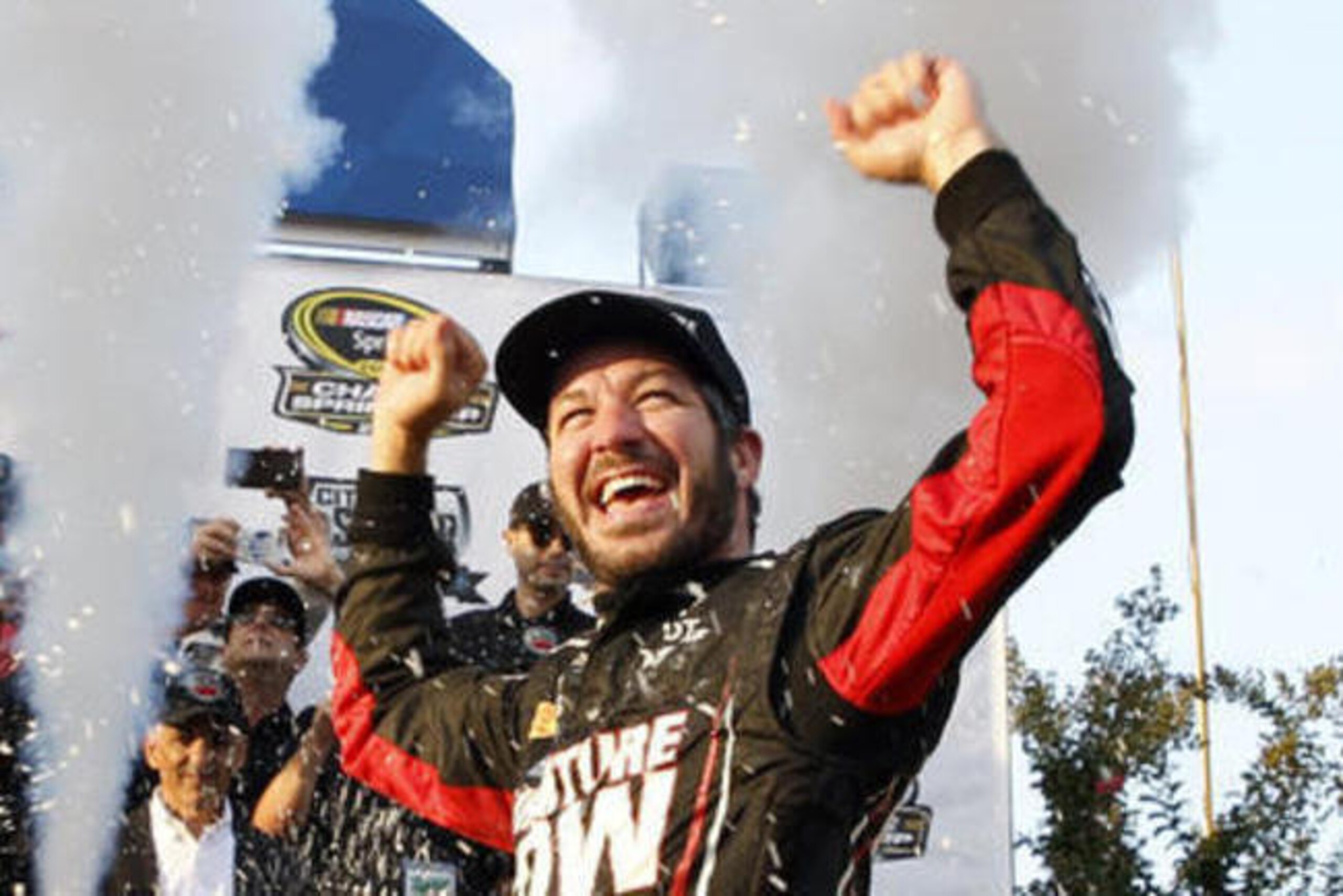 Truex's average finish in the past five races is 2.6. He's won three of them.