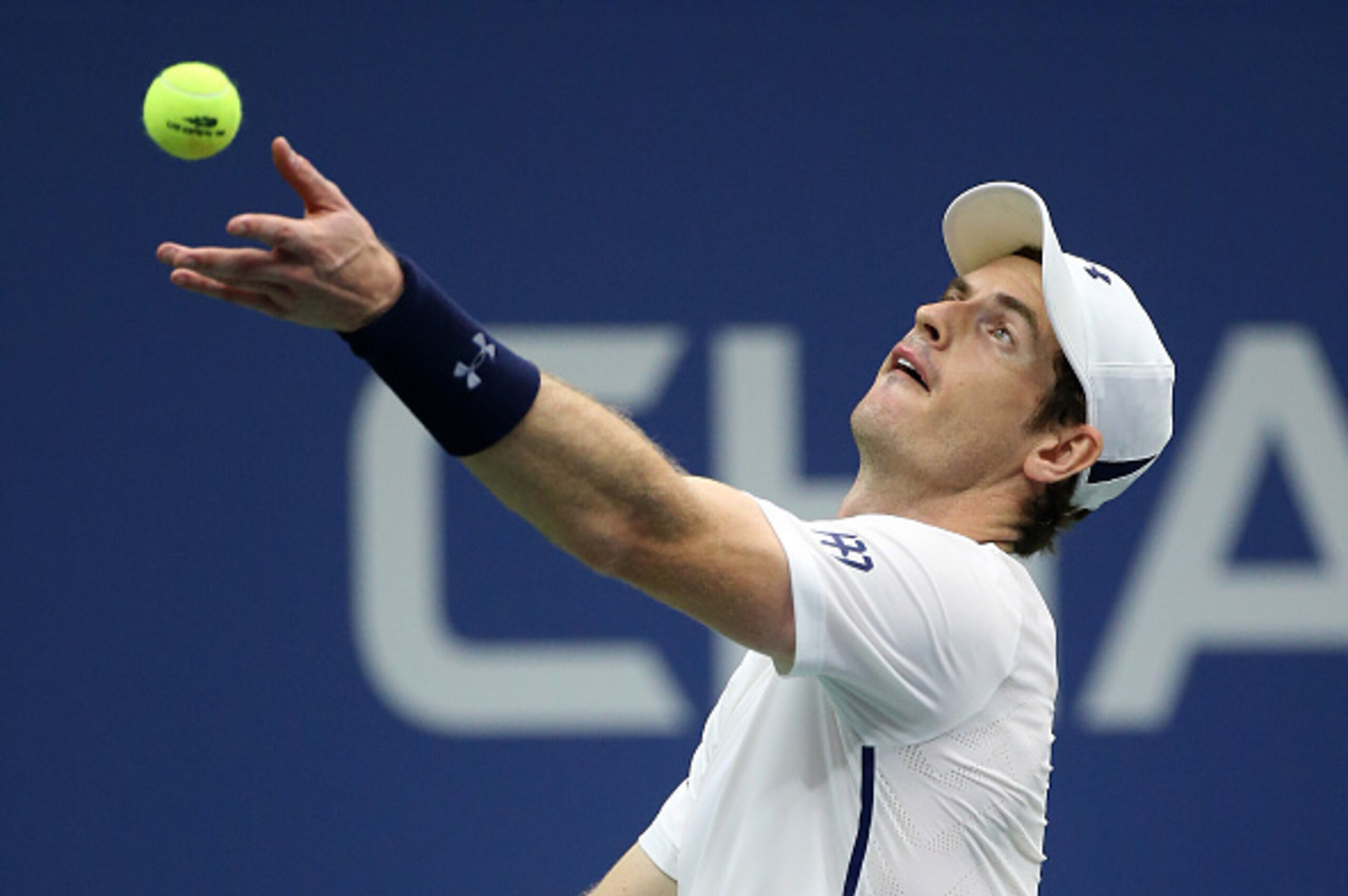 NEW YORK, NY - SEPTEMBER 7: Andy Murray of Great Britain in action on day 10 of the 2016 US Open at USTA Billie Jean King National Tennis Center on September 7, 2016 in New York City. (Photo by Jean Catuffe/Getty Images)