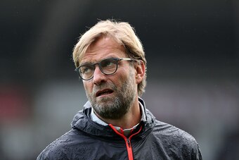 SWANSEA, WALES - OCTOBER 01: Jurgen Klopp the head coach / manager of Liverpool during the Premier League match between Swansea City and Liverpool at Liberty Stadium on October 1, 2016 in Swansea, Wales. (Photo by Matthew Ashton - AMA/Getty Images)