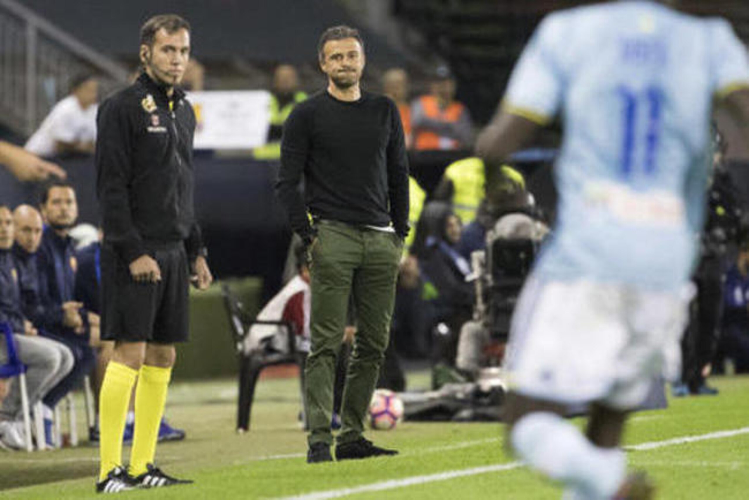 Barcelona went down 4-3 against Celta Vigo.