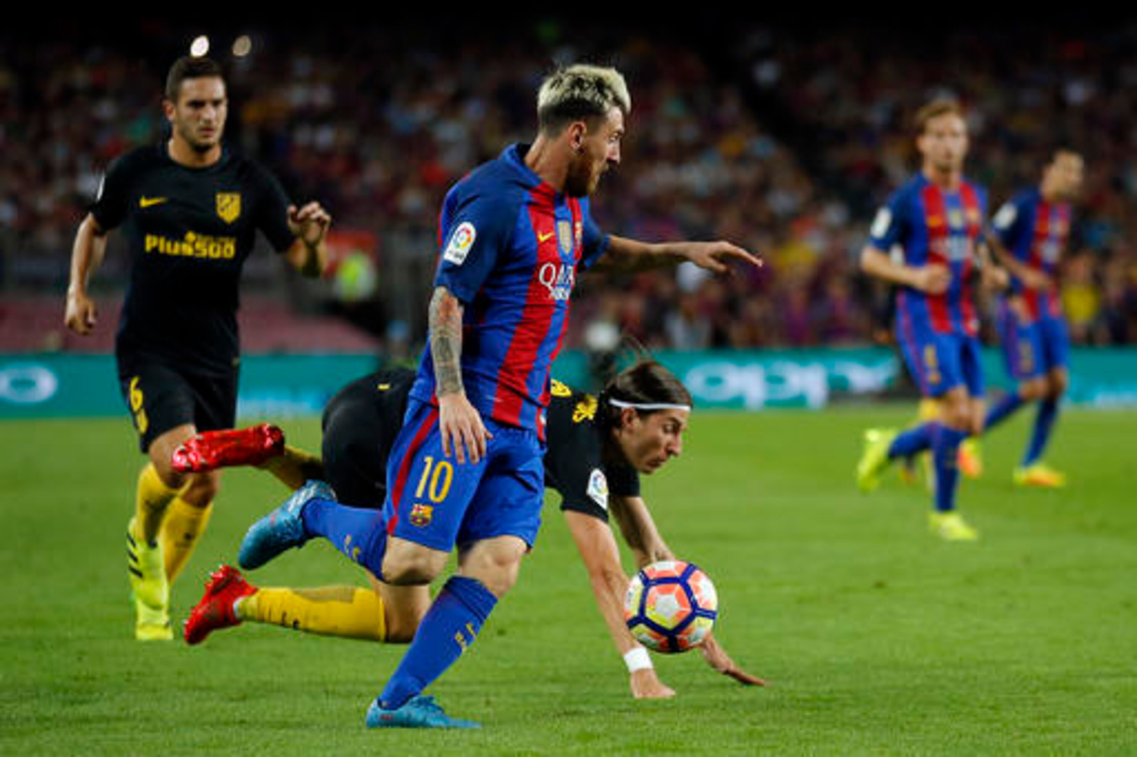 Lionel Messi is currently injured.