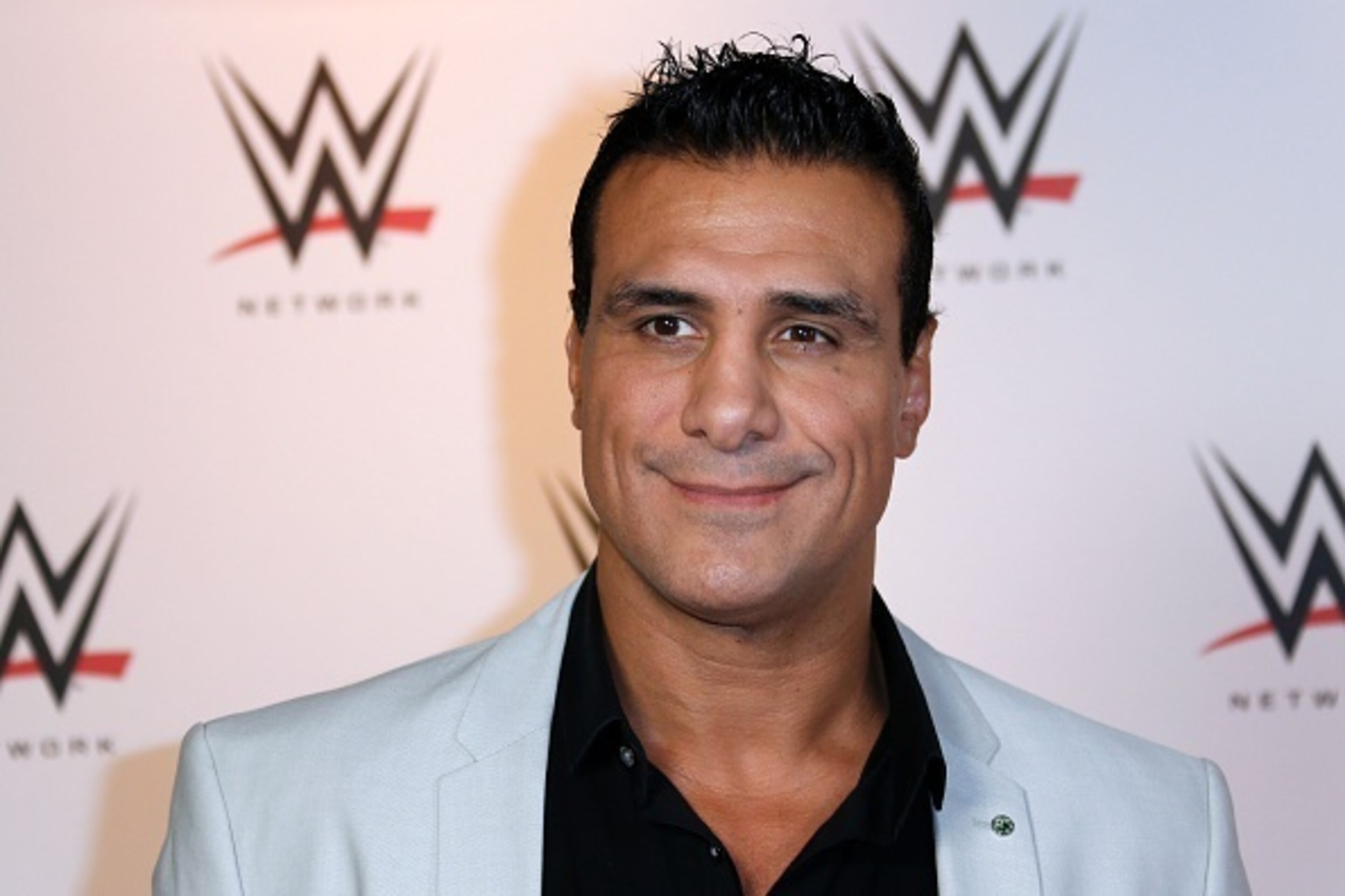 Mexican wrestler Alberto Rodriguez known as Alberto Del Rio poses before attending a show at the AccorHotels Arena in Paris, as part of the WrestleMania Revenge Tour, the World Wrestling Entertainment (WWE) European tour, on April 22, 2016 in Paris. / AFP