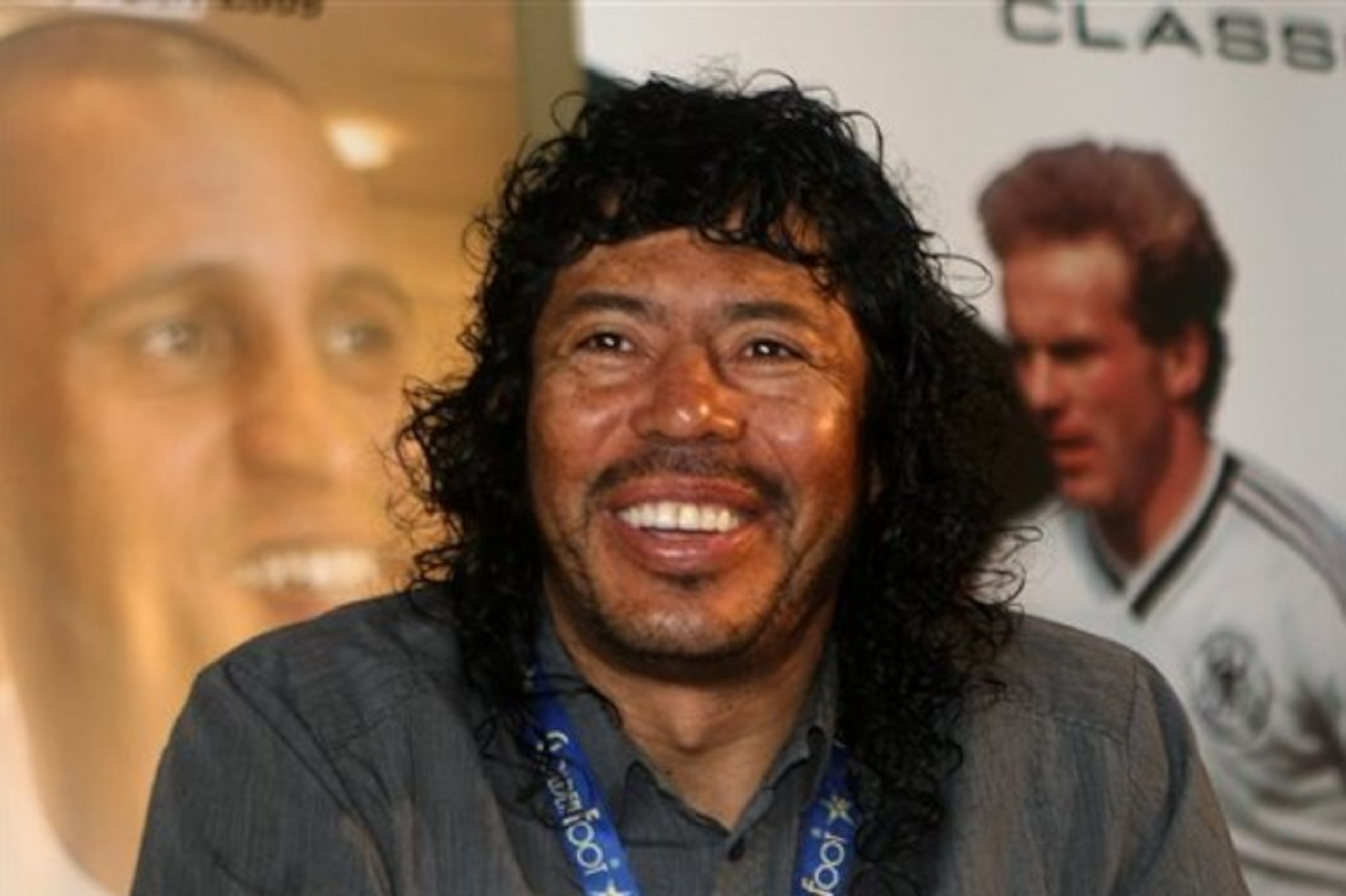 Rene Higuita was outfoxed by Roger Milla at Italia 90.