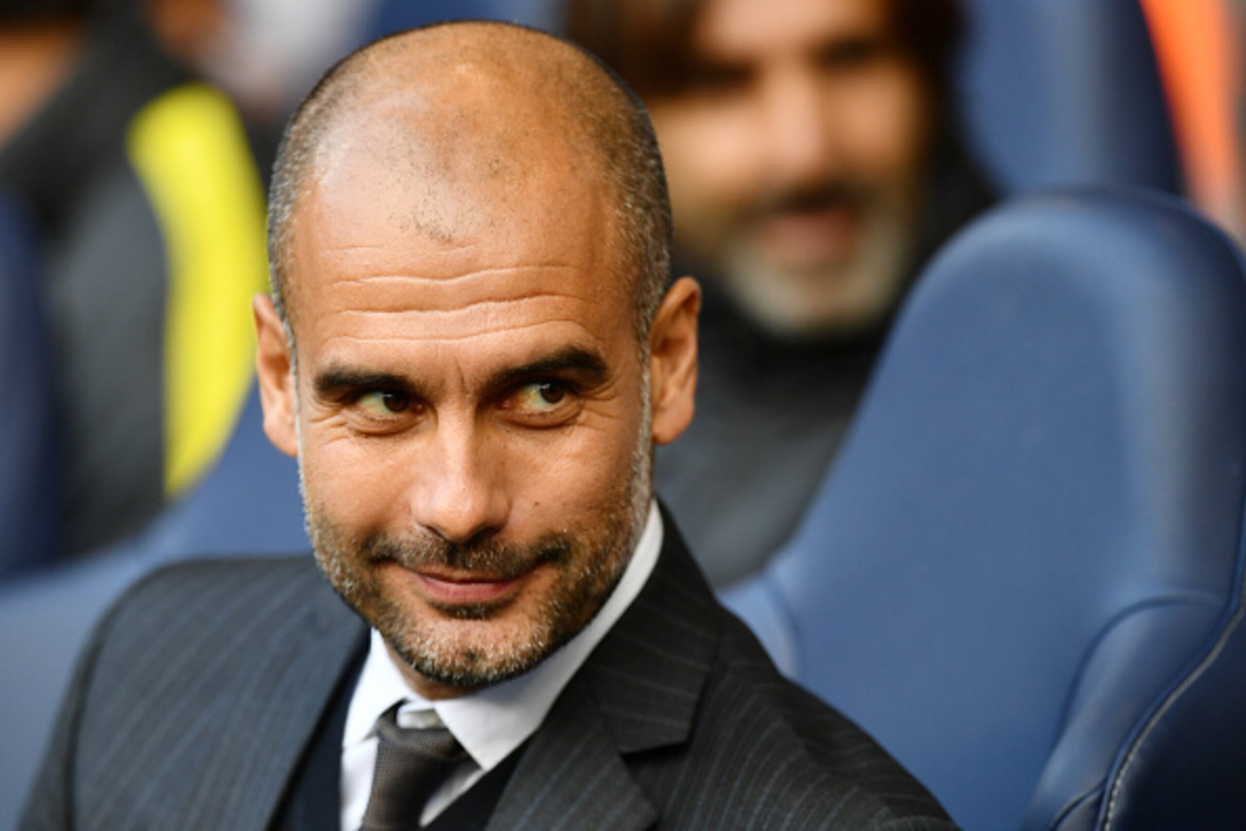 LONDON, ENGLAND - OCTOBER 02: Josep Guardiola, Manager of Manchester City looks on during the Premier League match between Tottenham Hotspur and Manchester City at White Hart Lane on October 2, 2016 in London, England.  (Photo by Dan Mullan/Getty Images)