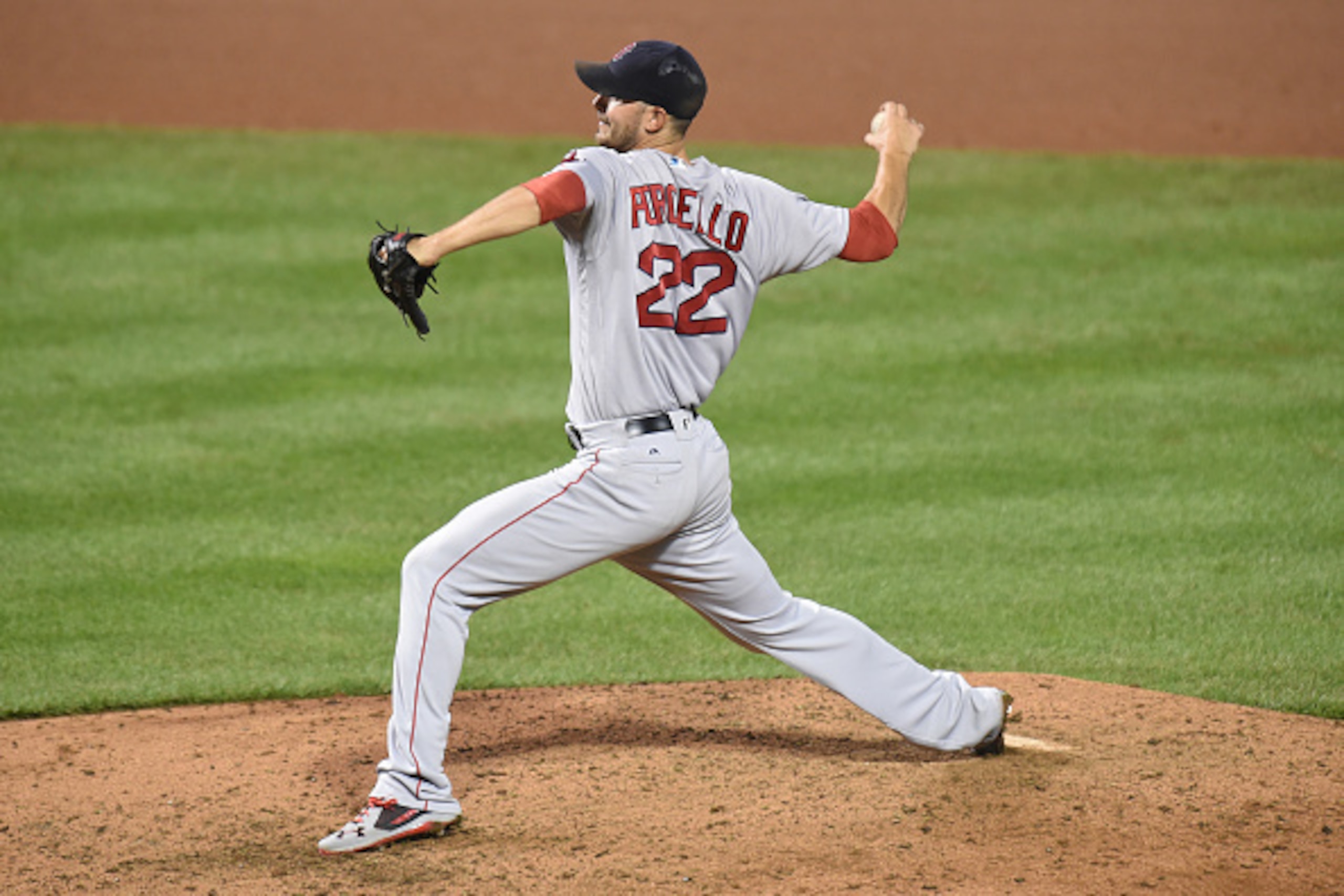 BALTIMORE, MD - SEPTEMBER 19:  Rick Porcello #22 of the Boston Red Sox pitches during a baseball game against the against the Baltimore Orioles at Oriole Park at Camden Yards on September 19, 2016 in Baltimore, Maryland.  The Red Sox won 5-2.  (Photo by M