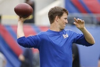 Giants QB Eli Manning
