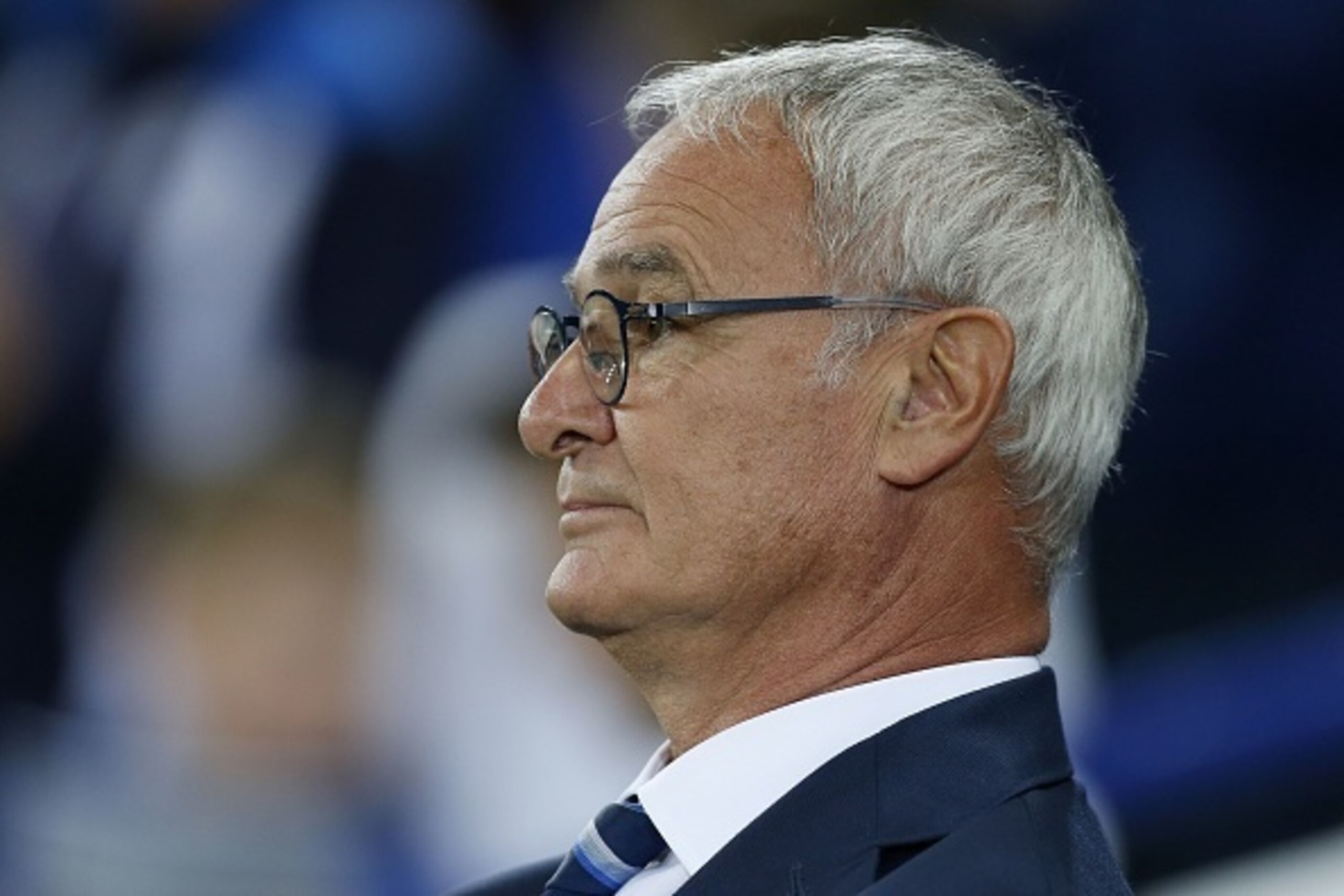 Leicester City's Italian manager Claudio Ranieri reacts ahead of the UEFA Champions League group G football match between Leicester City and Porto at the King Power Stadium in Leicester, central England on Septmeber 27, 2016. / AFP / Ian Kington        (P