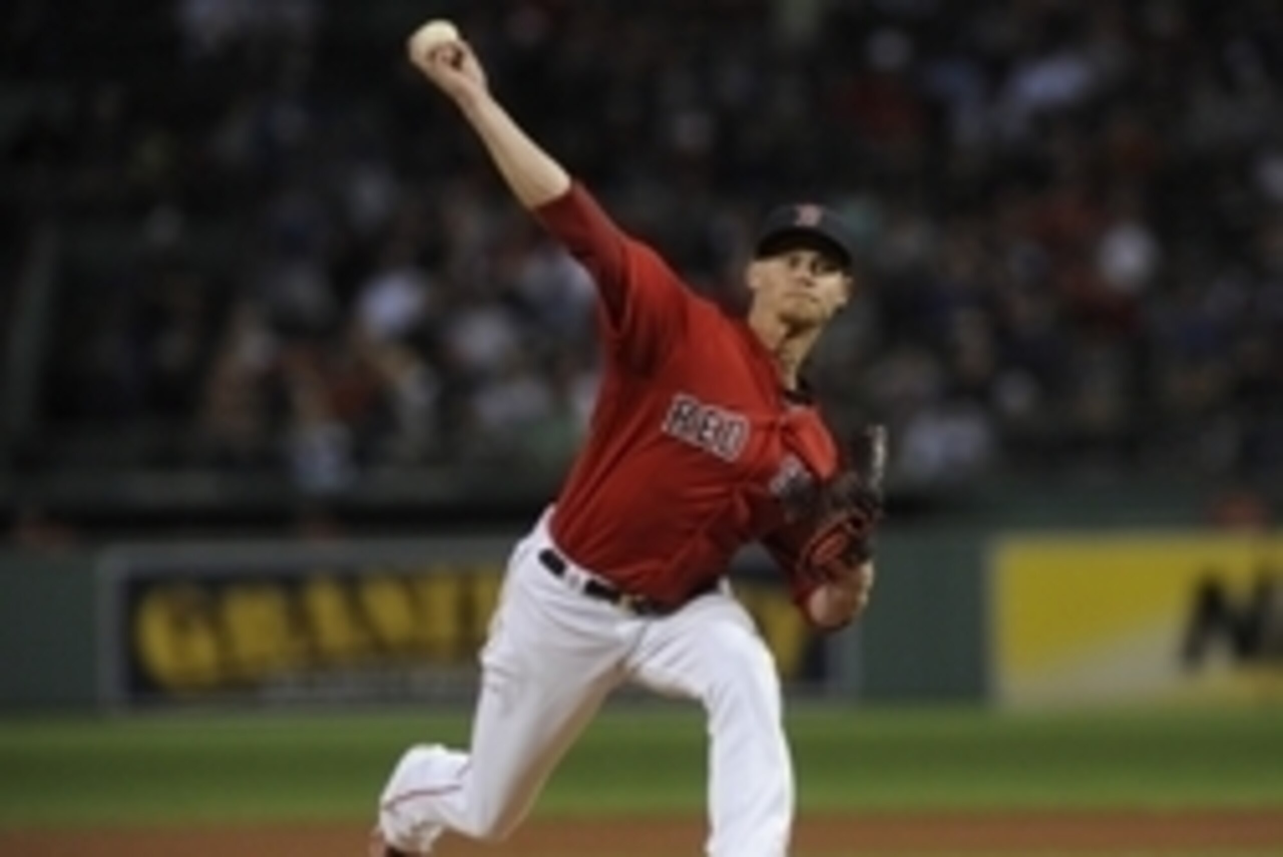 Sep 16, 2016; Boston, MA, USA; Boston Red Sox starting pitcher Clay Buchholz (11) pitches during the first inning against the New York Yankees at Fenway Park. Mandatory Credit: Bob DeChiara-USA TODAY Sports