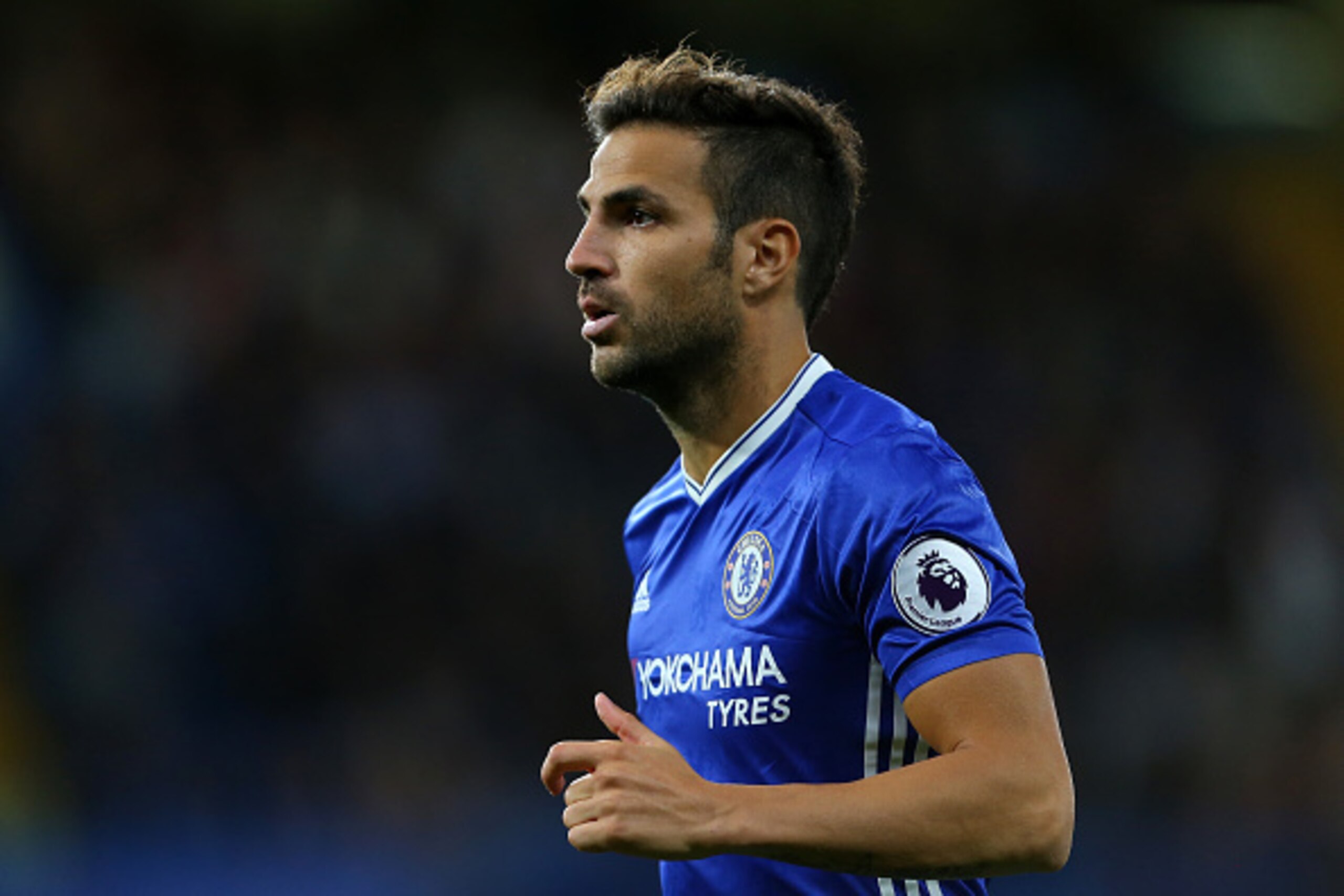 LONDON, ENGLAND - SEPTEMBER 16: Cesc Fabregas of Chelsea during the Premier League match between Chelsea and Liverpool at Stamford Bridge on September 16, 2016 in London, England. (Photo by Catherine Ivill - AMA/Getty Images)