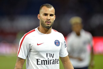 PARIS, FRANCE - SEPTEMBER 09:  Jese Rodriguez of Paris Saint-Germain reacts during warmup before the Ligue 1 match between Paris Saint-Germain and AS Saint Etienne at Parc des Princes on September 9, 2016 in Paris, France.  (Photo by Aurelien Meunier/Gett