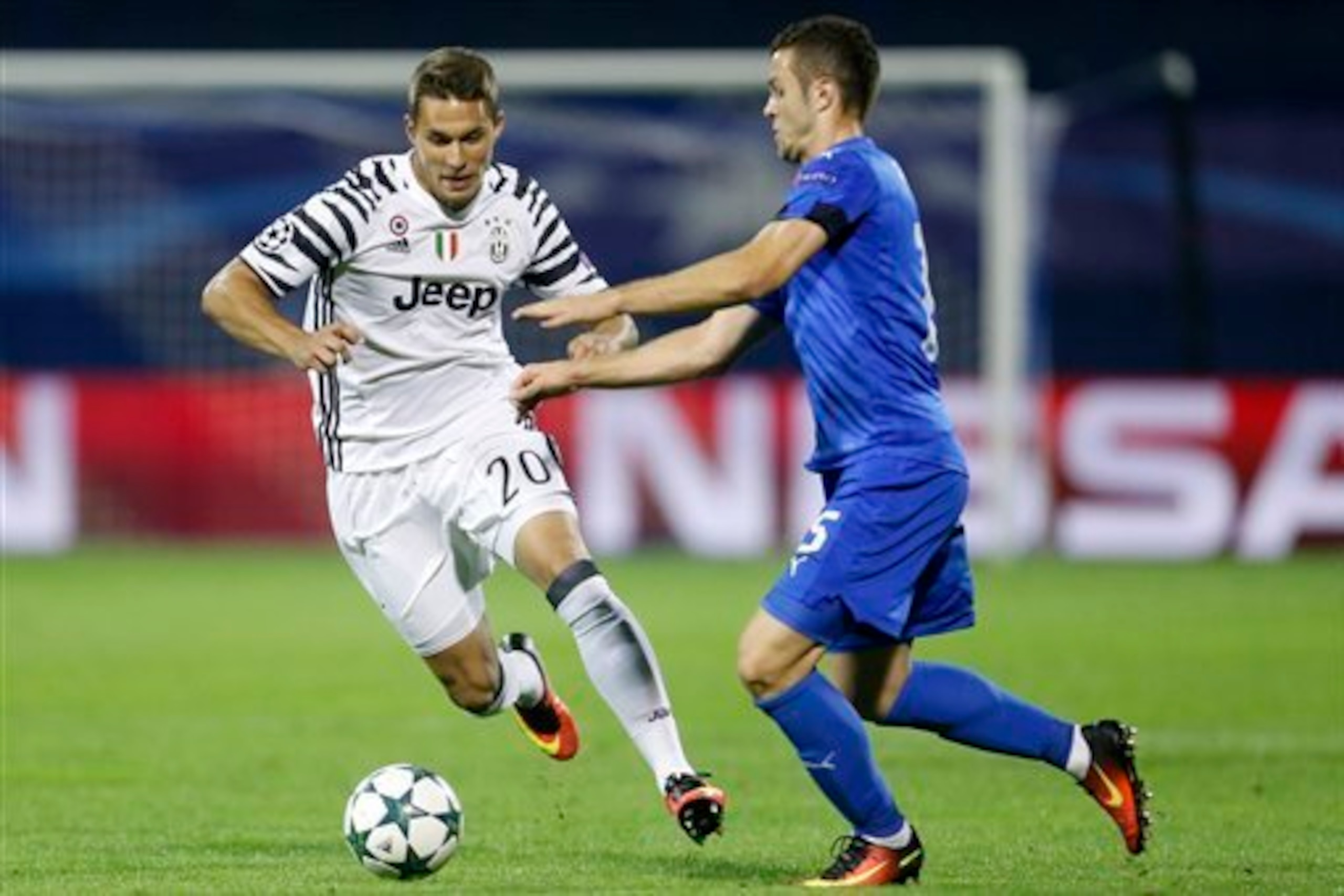 Marko Pjaca (left) was recently ruled out with a shin problem. Marko Pjaca (left) was recently ruled out with a shin problem.