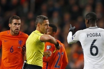 Kevin Strootman and Pogba fought an engaging battle in midfield.