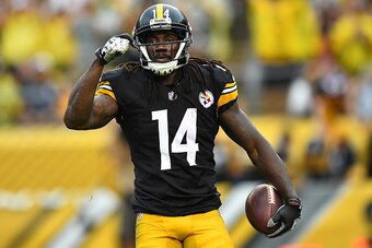 PITTSBURGH, PA - SEPTEMBER 18:  Sammie Coates #14 of the Pittsburgh Steelers in action during the game against the Cincinnati Bengals at Heinz Field on September 18, 2016 in Pittsburgh, Pennsylvania. (Photo by Joe Sargent/Getty Images) *** Local Caption *