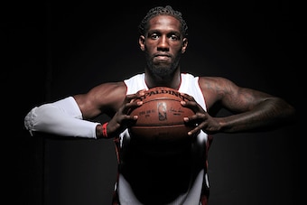MIAMI, FL - SEPTEMBER 26:  Briante Weber #12 of the Miami Heat poses for a portrait during the 2016-2017 Miami Heat Media Day on September 26, 2016 at FedExForum in Memphis, Tennessee. NOTE TO USER: User expressly acknowledges and agrees that, by download