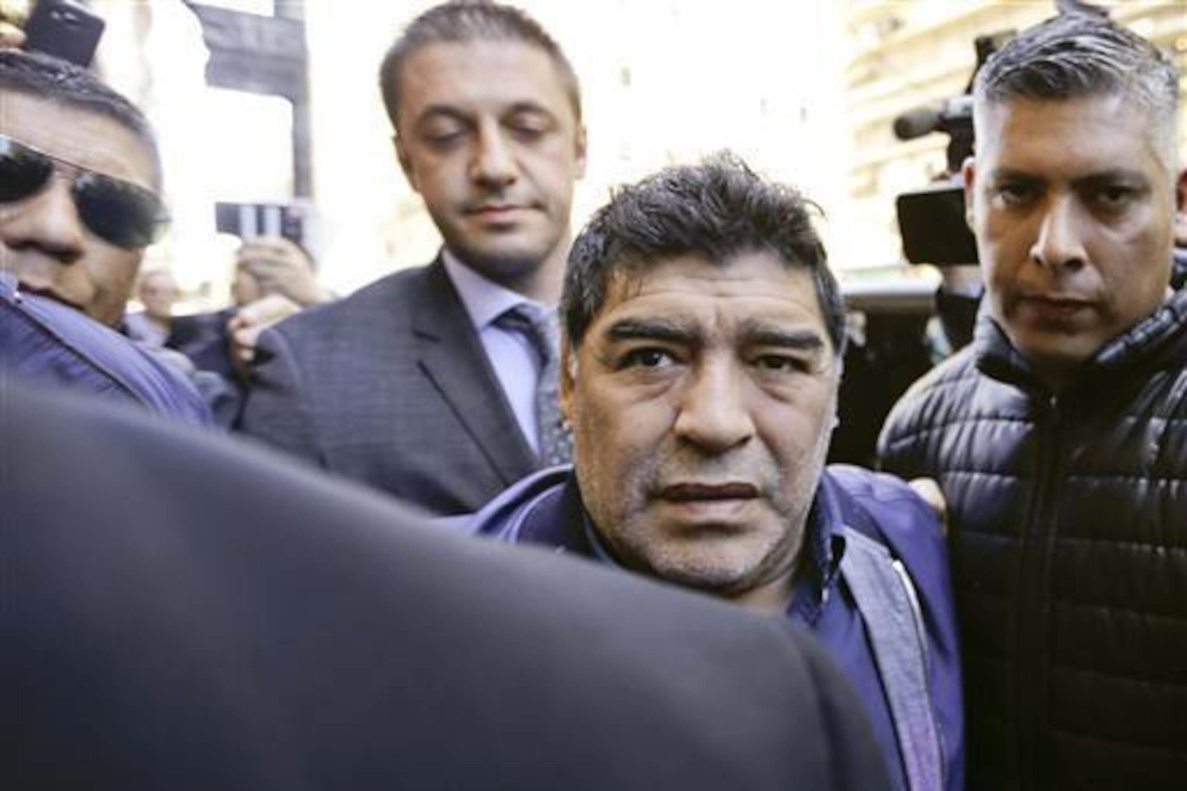 Diego Maradona had words of support for Neymar.