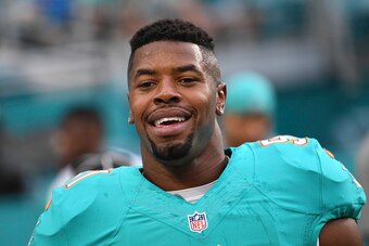 MIAMI GARDENS, FL - SEPTEMBER 01: Cameron Wake #91 of the Miami Dolphins looks on during a preseason game against the Tennessee Titans on September 1, 2016 at Hard Rock Stadium in Miami Gardens, Florida.  (Photo by Ron Elkman/Sports Imagery/ Getty Images)