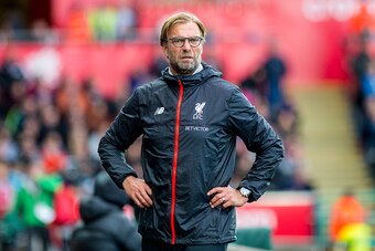 SWANSEA, WALES - OCTOBER 01: Manager of Liverpool, Jurgen Klopp reacts during the Premier League match between Swansea City and Liverpool at The Liberty Stadium on October 1, 2016 in Swansea, Wales. (Photo by Athena Pictures/Getty Images)