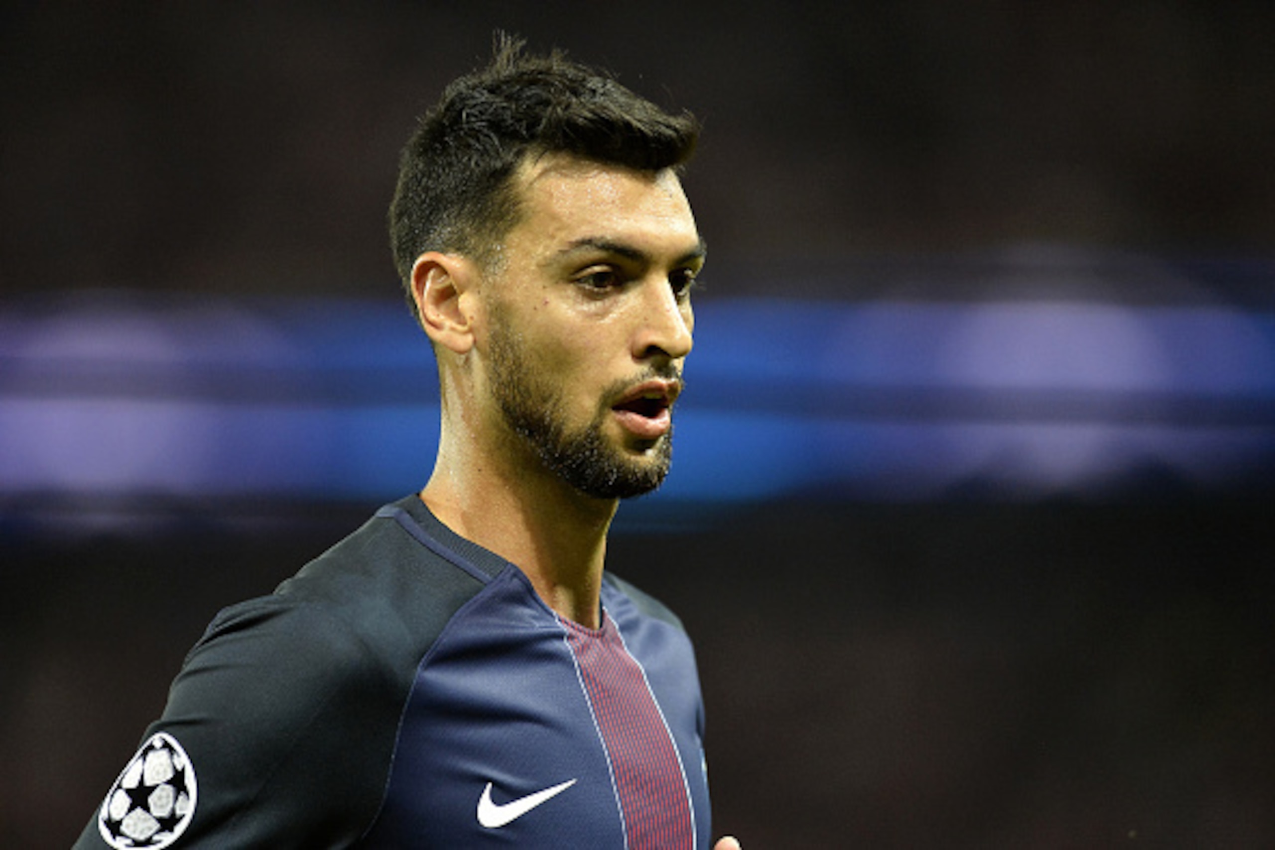 PARIS, FRANCE - SEPTEMBER 13: Javier Pastore of Paris Saint-Germain reacts during the Champion's League match against Arsenal FC at Parc des Princes on September 13, 2016 in Paris, France. (Photo by Aurelien Meunier/Getty Images) PARIS, FRANCE - SEPTEMBER 13: Javier Pastore of Paris Saint-Germain reacts during the Champion's League match against Arsenal FC at Parc des Princes on September 13, 2016 in Paris, France. (Photo by Aurelien Meunier/Getty Images)
