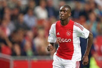 Yaya Sanogo of Ajax during the Dutch Eredivisie match between Ajax Amsterdam and Willem II Tilburg at the Amsterdam Arena on August 15, 2015 in Amsterdam, The Netherlands(Photo by VI Images via Getty Images)