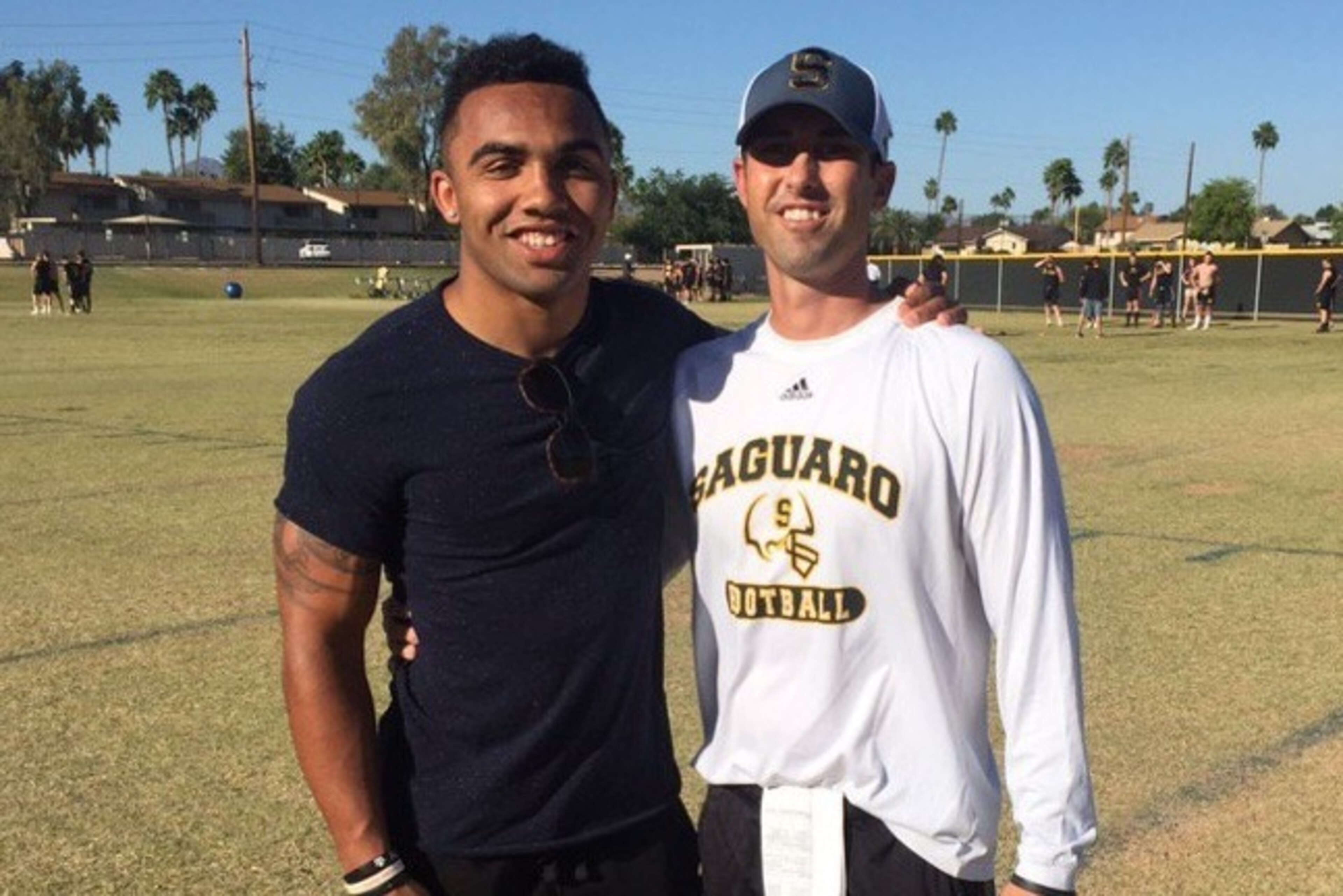 Christian Kirk (left) and Jason Mohns (right) Christian Kirk (left) and Jason Mohns (right)