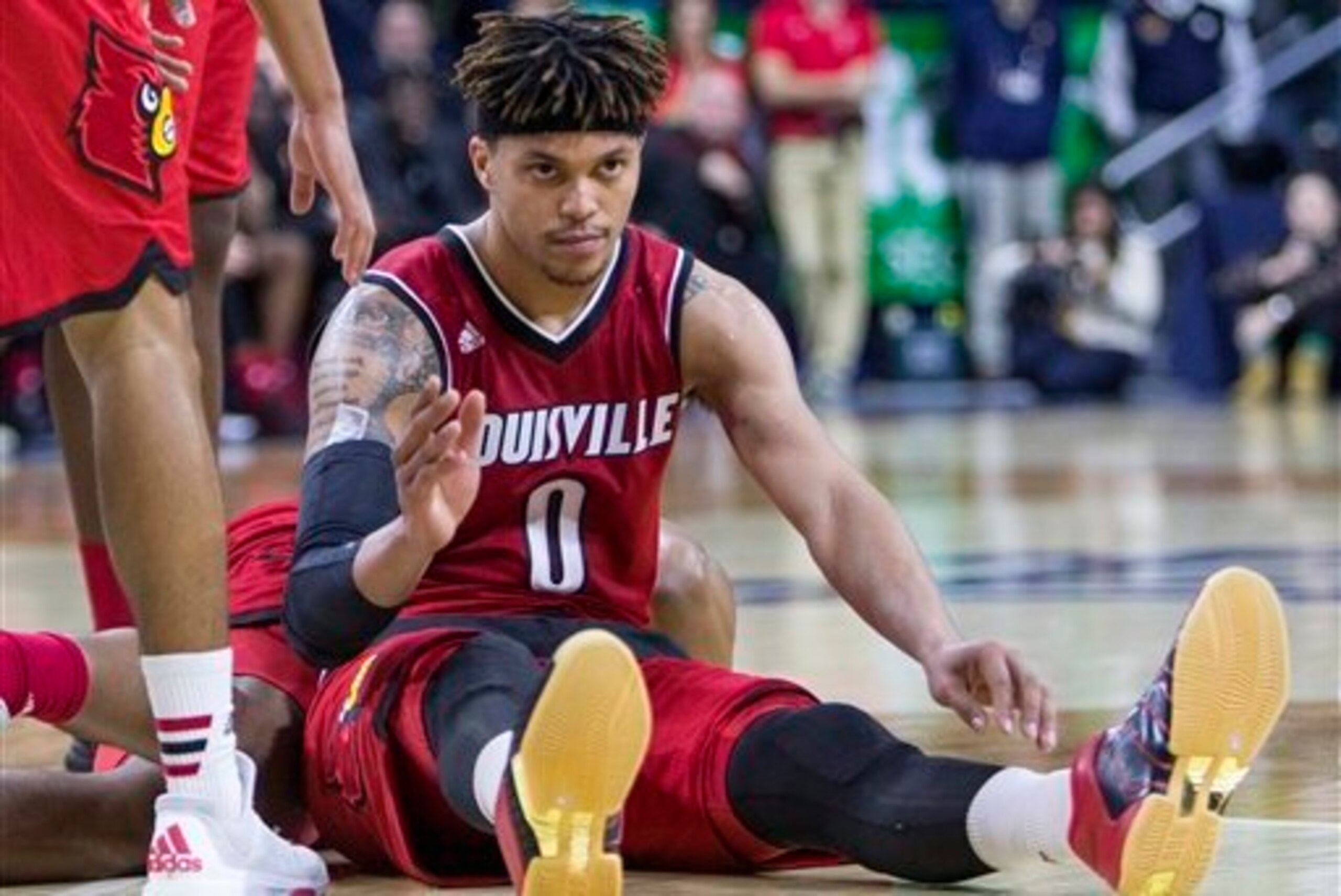Louisville former guard Damion Lee was unable to play in the NCAA tournament last season because of the school's self-imposed postseason ban. Louisville former guard Damion Lee was unable to play in the NCAA tournament last season because of the school's self-imposed postseason ban.
