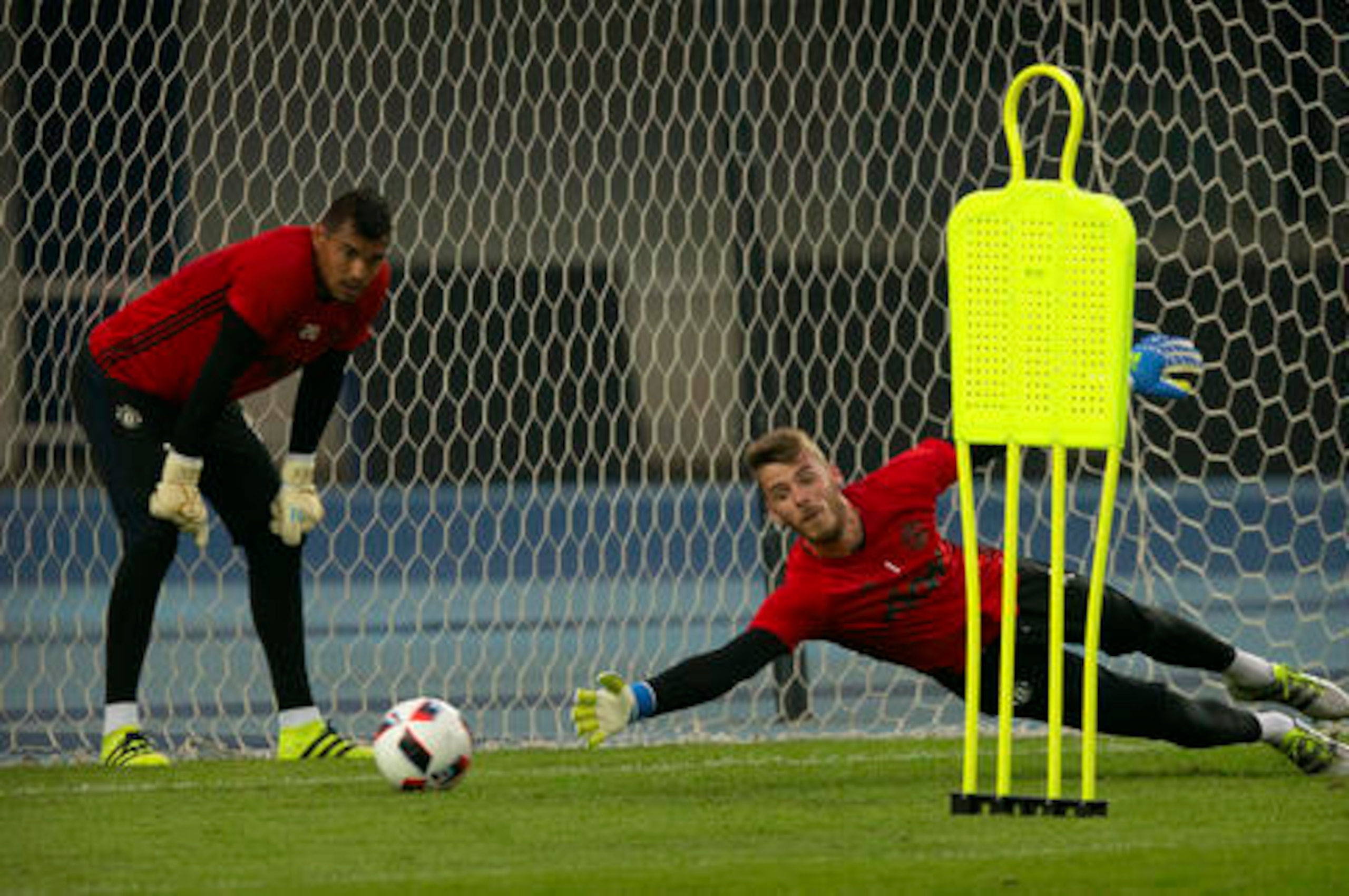 Romero stood in for De Gea against Zorya. Romero stood in for De Gea against Zorya.