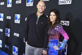 Josh Brown and his ex-wife Molly, who told police Josh had been physically violent with her more than 20 times.