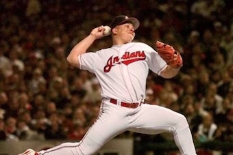 Bartolo Colon would go on to win a Cy Young with the Angels, but in the 1998 playoffs with the Indians, he was still a 25-year-old kid.