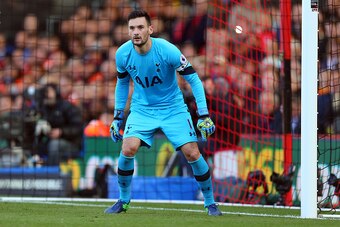 BOURNEMOUTH, ENGLAND - OCTOBER 22: Tottenham Hotspur goalkeeper Hugo Lloris during the Premier League match between AFC Bournemouth and Tottenham Hotspur at Vitality Stadium on October 22, 2016 in Bournemouth, England. (Photo by Catherine Ivill - AMA/Gett