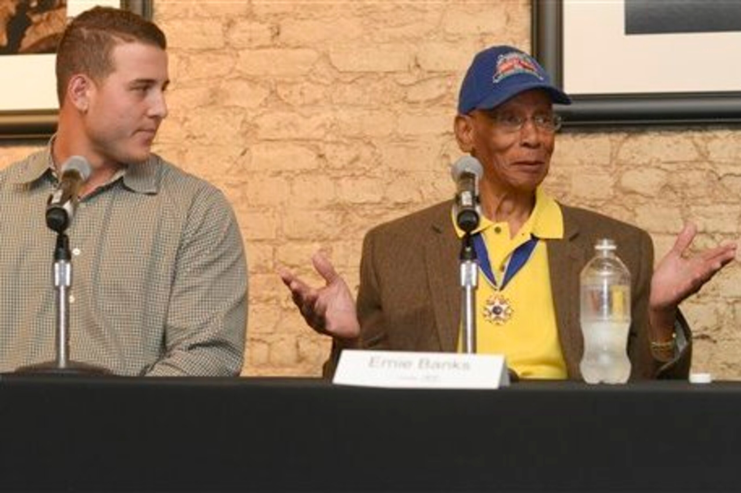 Anthony Rizzo is one of the few current Cubs who spent time with Banks.