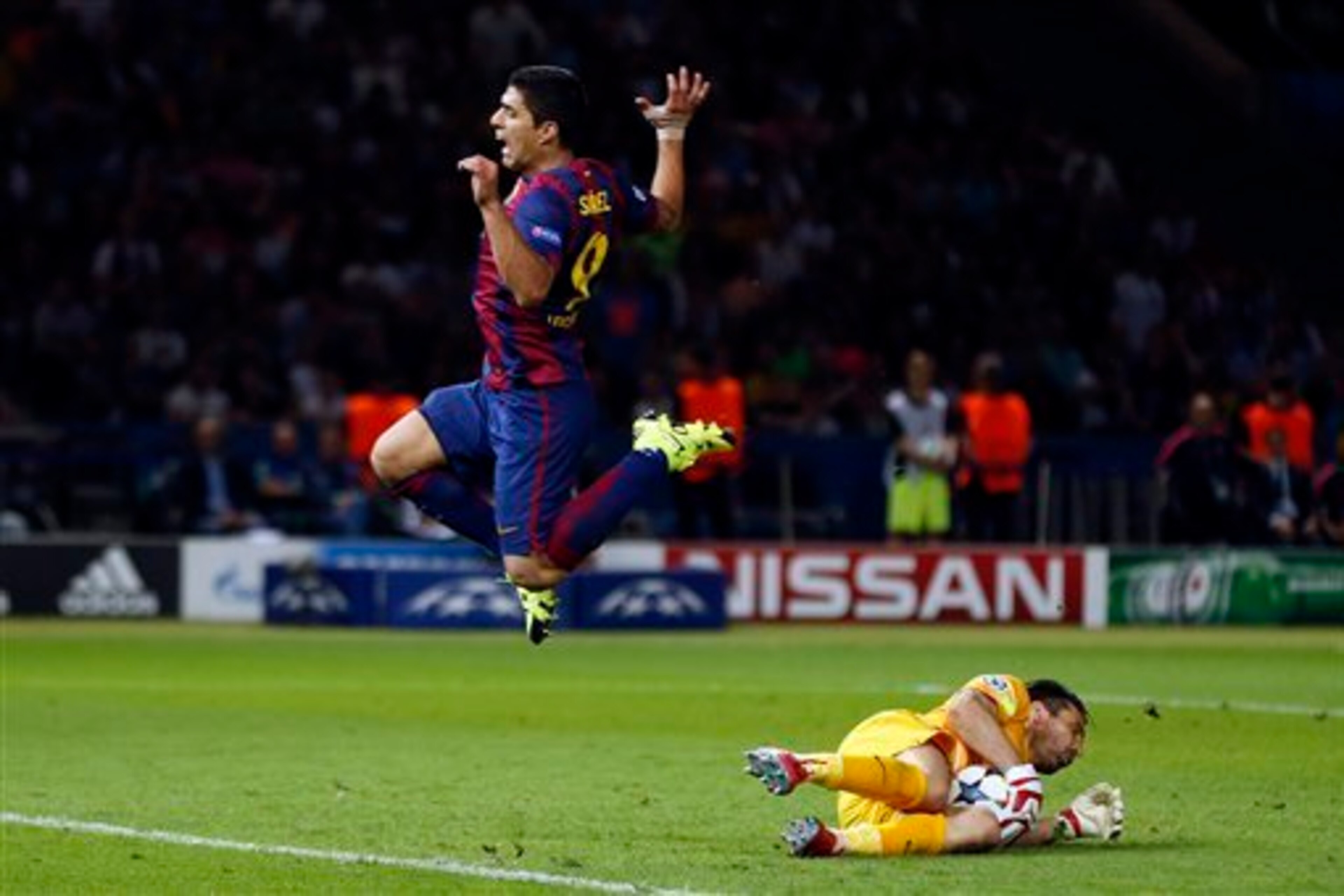 Suarez has had many key moments at Barcelona. Suarez has had many key moments at Barcelona.