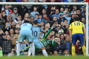 Aguero has not been ruthless from the penalty spot this season.