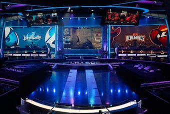 ATLANTA, GA - MAY 24:  A general view of competition in the state-of-the-art arena during Day One of ELEAGUE Group Stage A at Turner Studios on May 24, 2016 in Atlanta, Georgia.  (Photo by Kevin C. Cox/Getty Images)