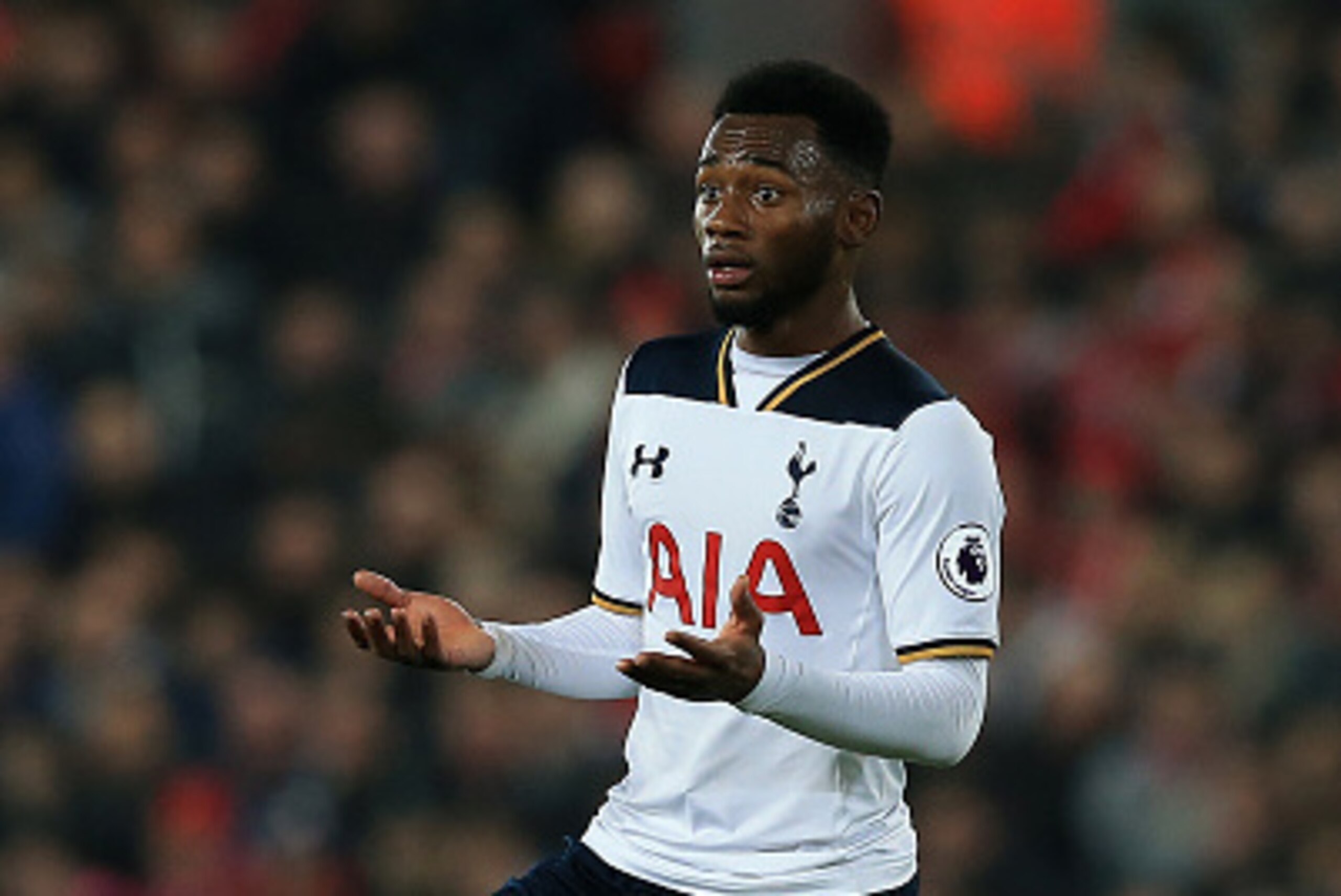 LIVERPOOL, ENGLAND - OCTOBER 25:  Georges-Kevin Nkoudou of Tottenham in action during the EFL Cup fourth round match between Liverpool and Tottenham Hotspur at Anfield on October 25, 2016 in Liverpool, England.  (Photo by Jan Kruger/Getty Images)