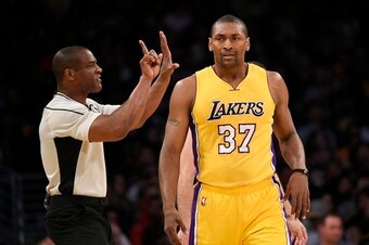 Metta World Peace stuck on the Lakers roster due to how the staff views his leadership qualities.