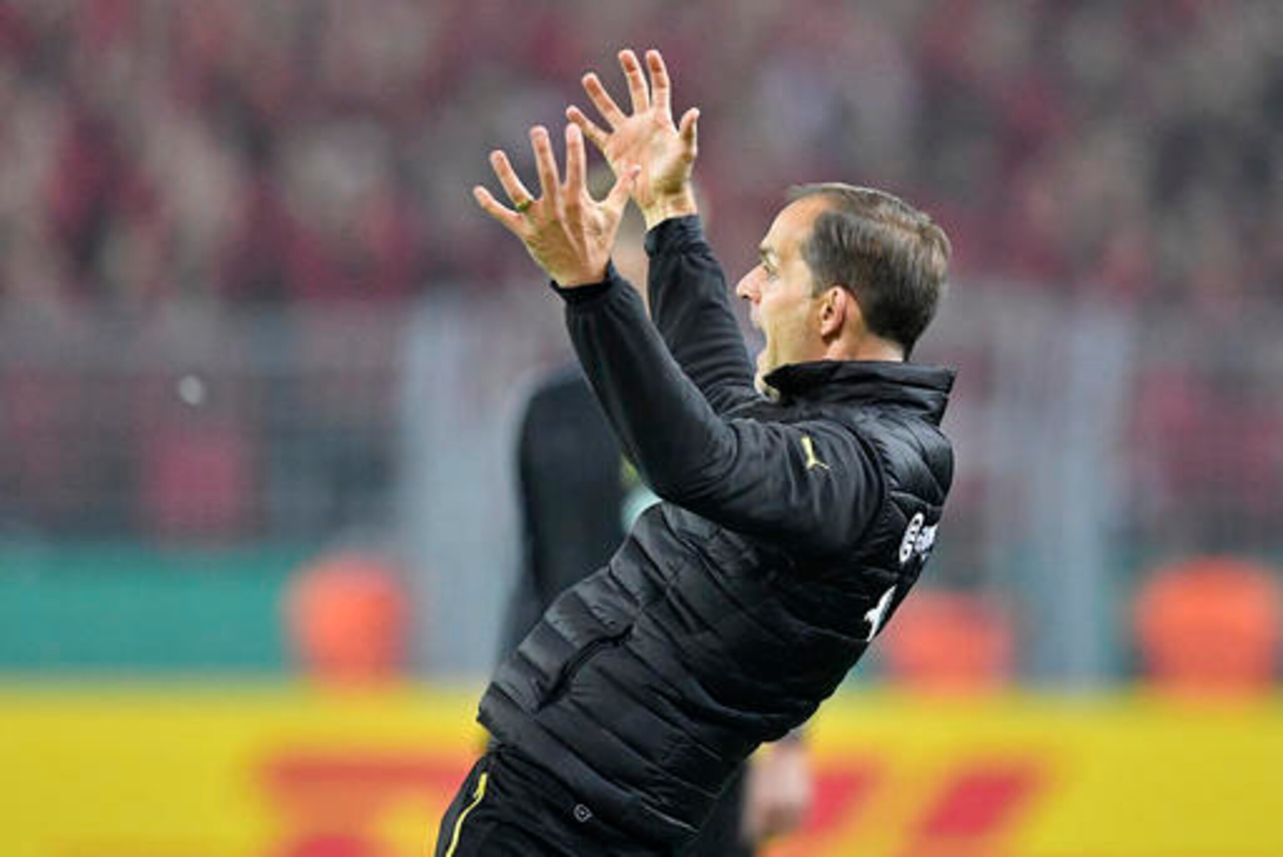 Head coach Thomas Tuchel was not always happy with his team but rightly praised their attitude after the match.