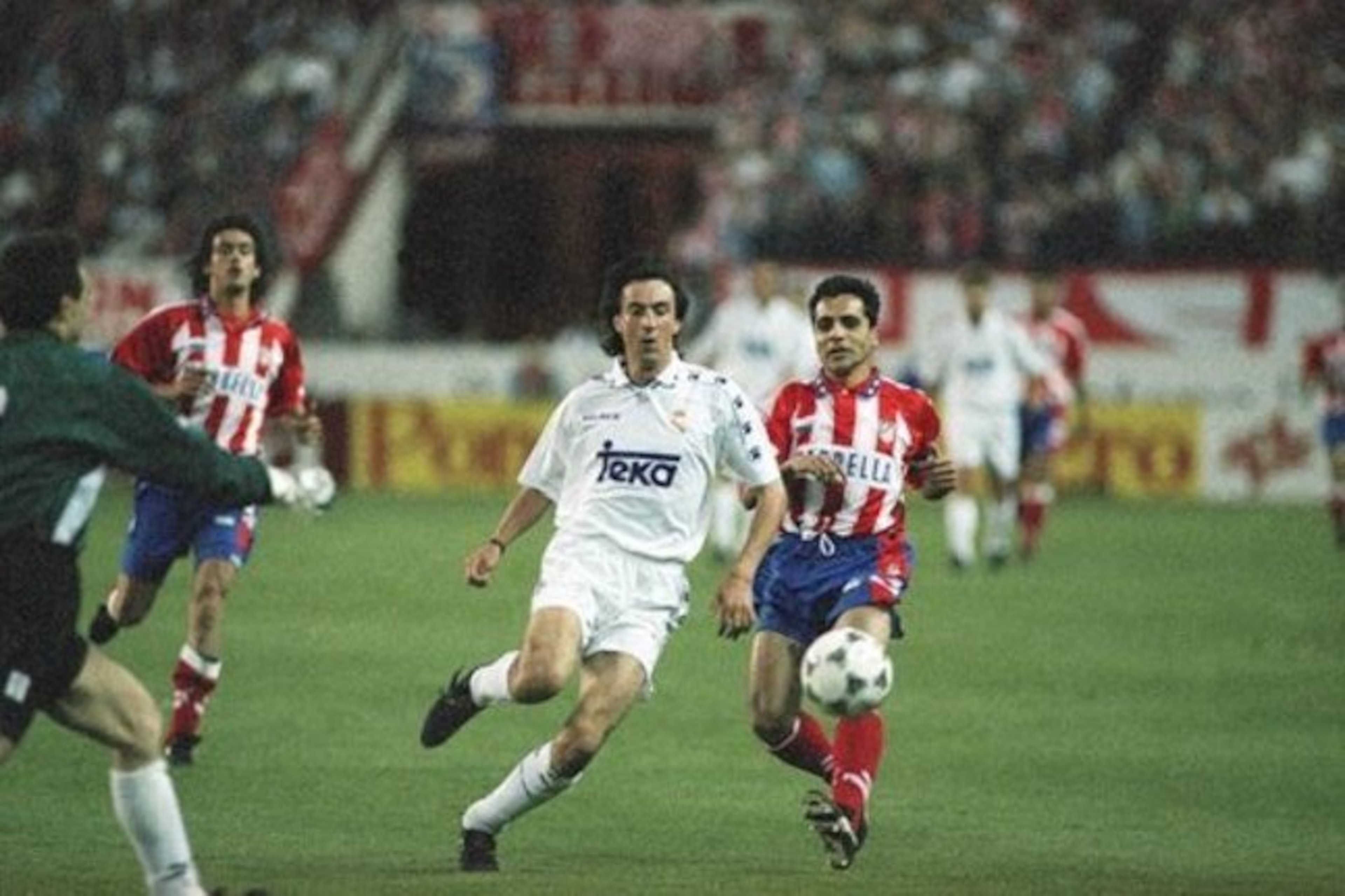 Atletico struggled in the 1994/95 season. Atletico struggled in the 1994/95 season.