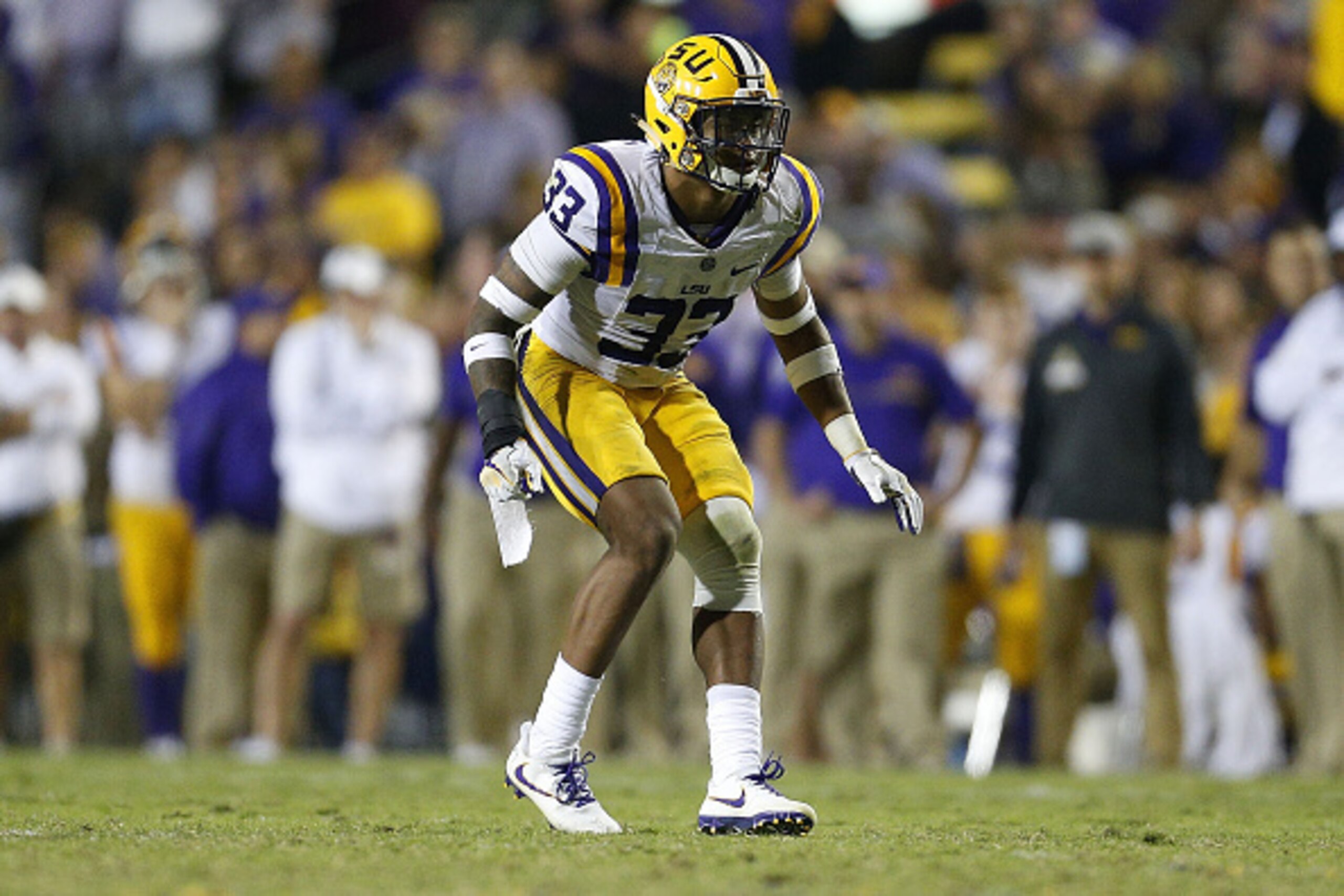 BATON ROUGE, LA - OCTOBER 22: Jamal Adams #33 of the LSU Tigers defends during a game against the Mississippi Rebels at Tiger Stadium on October 22, 2016 in Baton Rouge, Louisiana. (Photo by Jonathan Bachman/Getty Images) BATON ROUGE, LA - OCTOBER 22: Jamal Adams #33 of the LSU Tigers defends during a game against the Mississippi Rebels at Tiger Stadium on October 22, 2016 in Baton Rouge, Louisiana. (Photo by Jonathan Bachman/Getty Images)