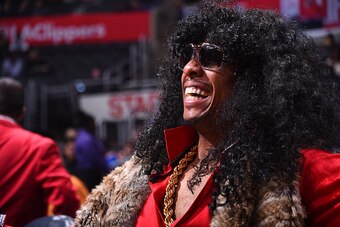LOS ANGELES, CA - OCTOBER 31:  Paul Pierce #34 of the LA Clippers looks on before a game against the Phoenix Suns on October 31, 2016 at the STAPLES Center in Los Angeles, California. NOTE TO USER: User expressly acknowledges and agrees that, by downloadi