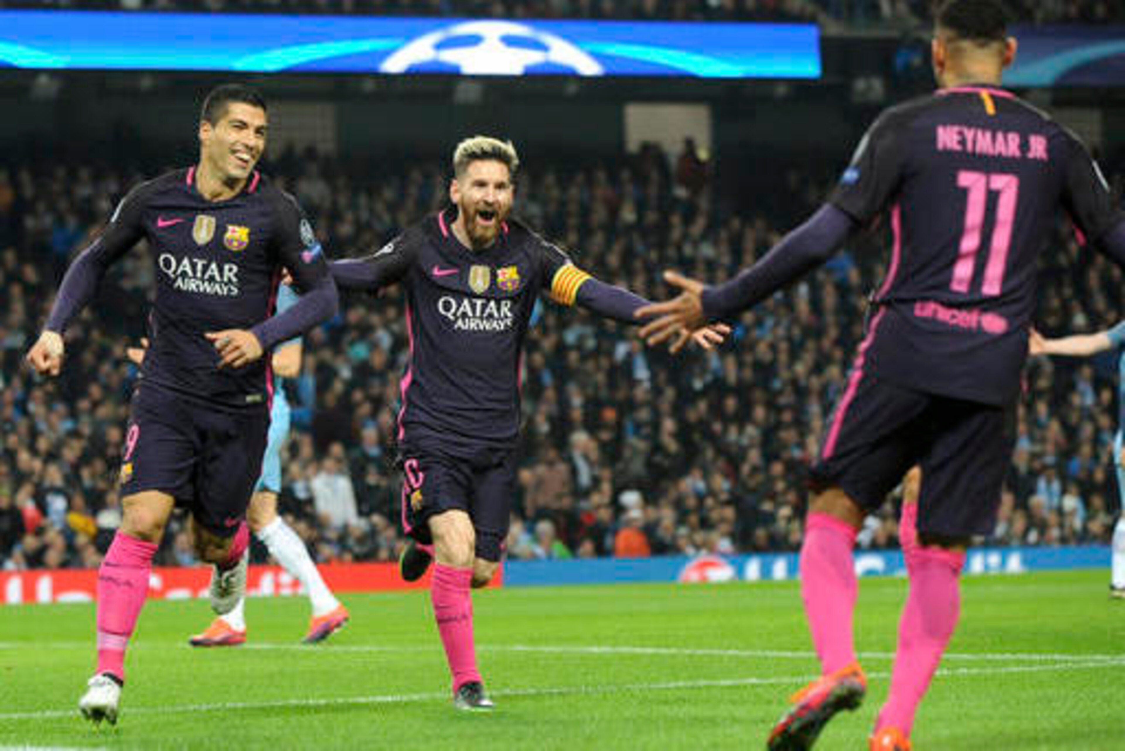 Leo Messi got Barcelona off to a good start.