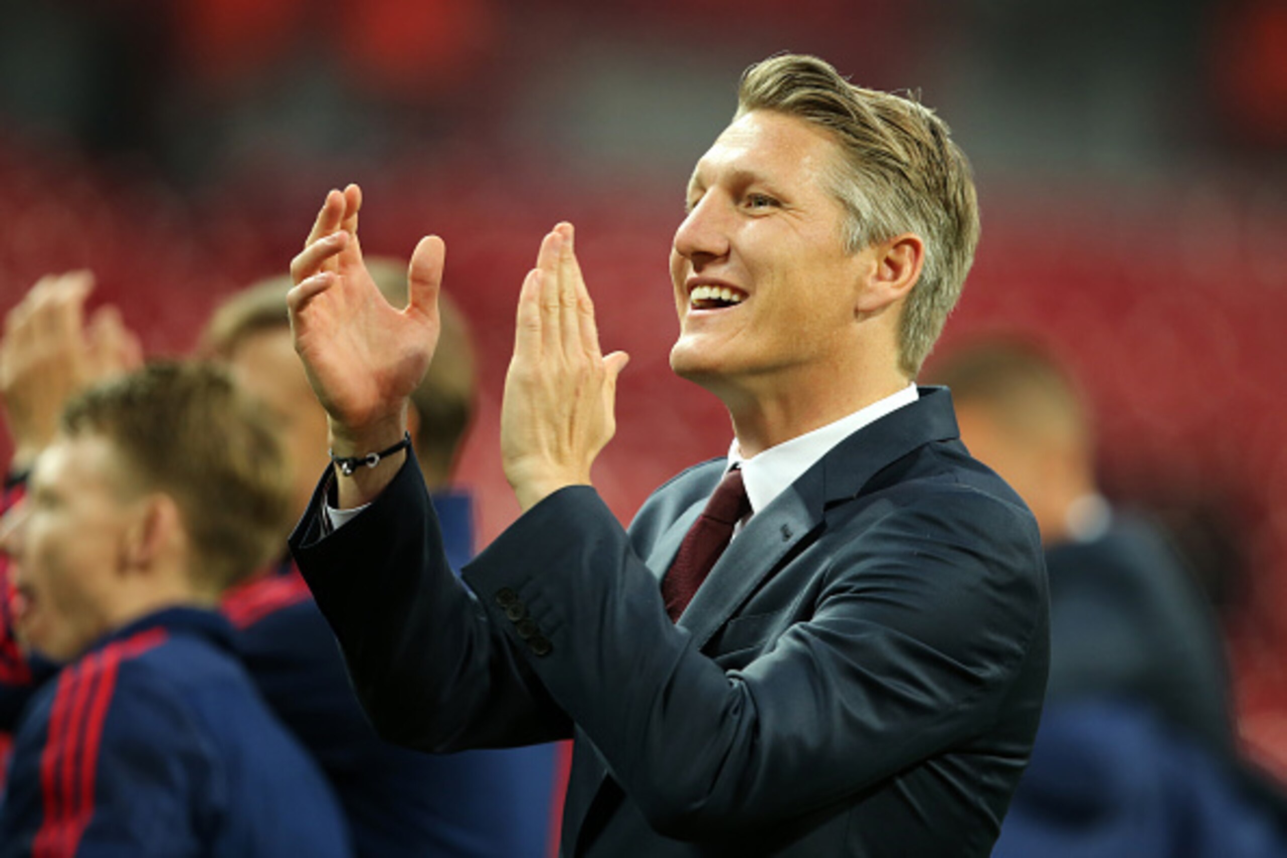 LONDON, ENGLAND - MAY 21: LONDON, ENGLAND - MAY 21: Bastian Schweinsteiger of Manchester United  after The Emirates FA Cup final match between Manchester United and Crystal Palace at Wembley Stadium on May 21, 2016 in London, England. (Photo by Matthew As